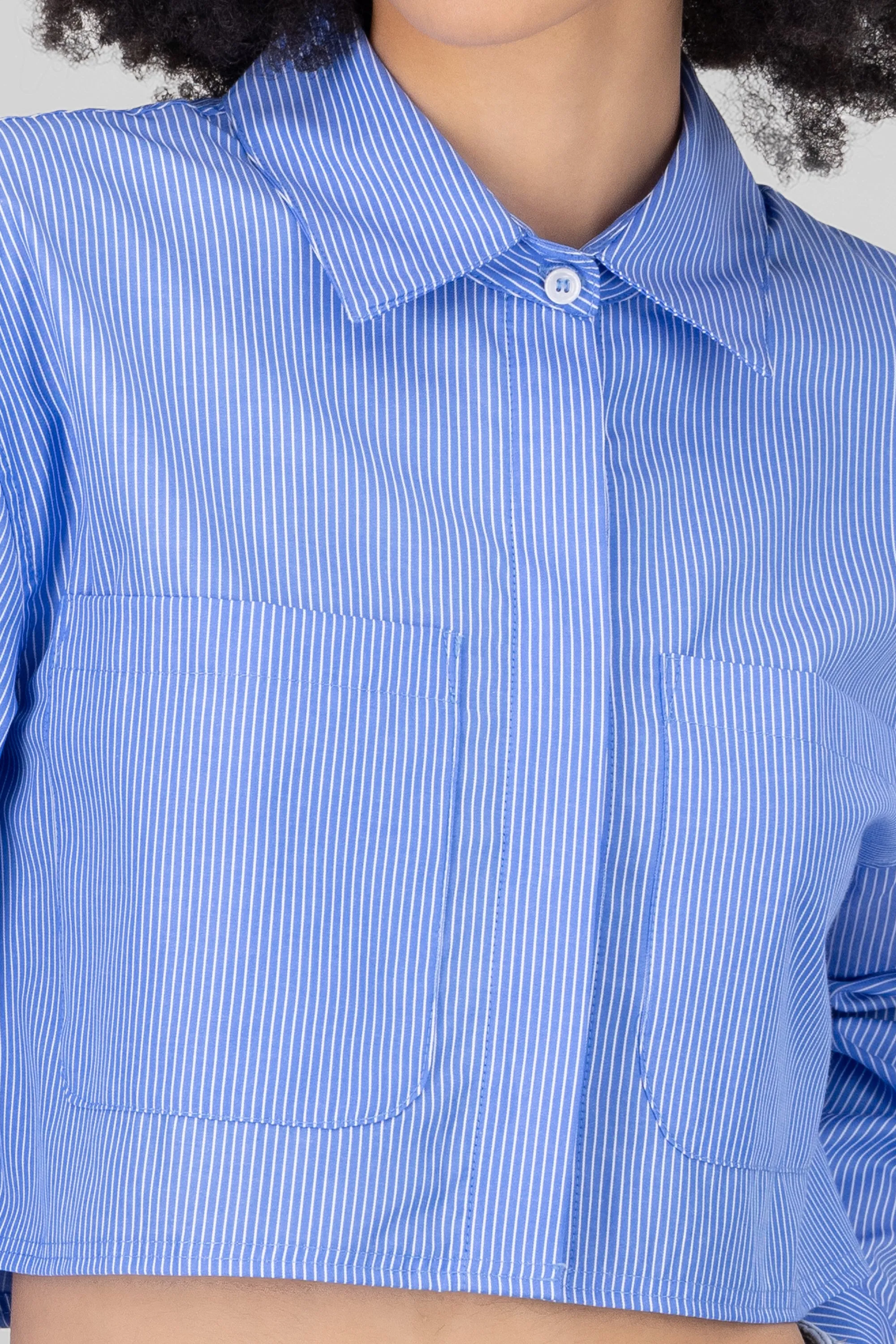 Camisa crop detalle bolsas sold by Shasa product image thumbnail 5