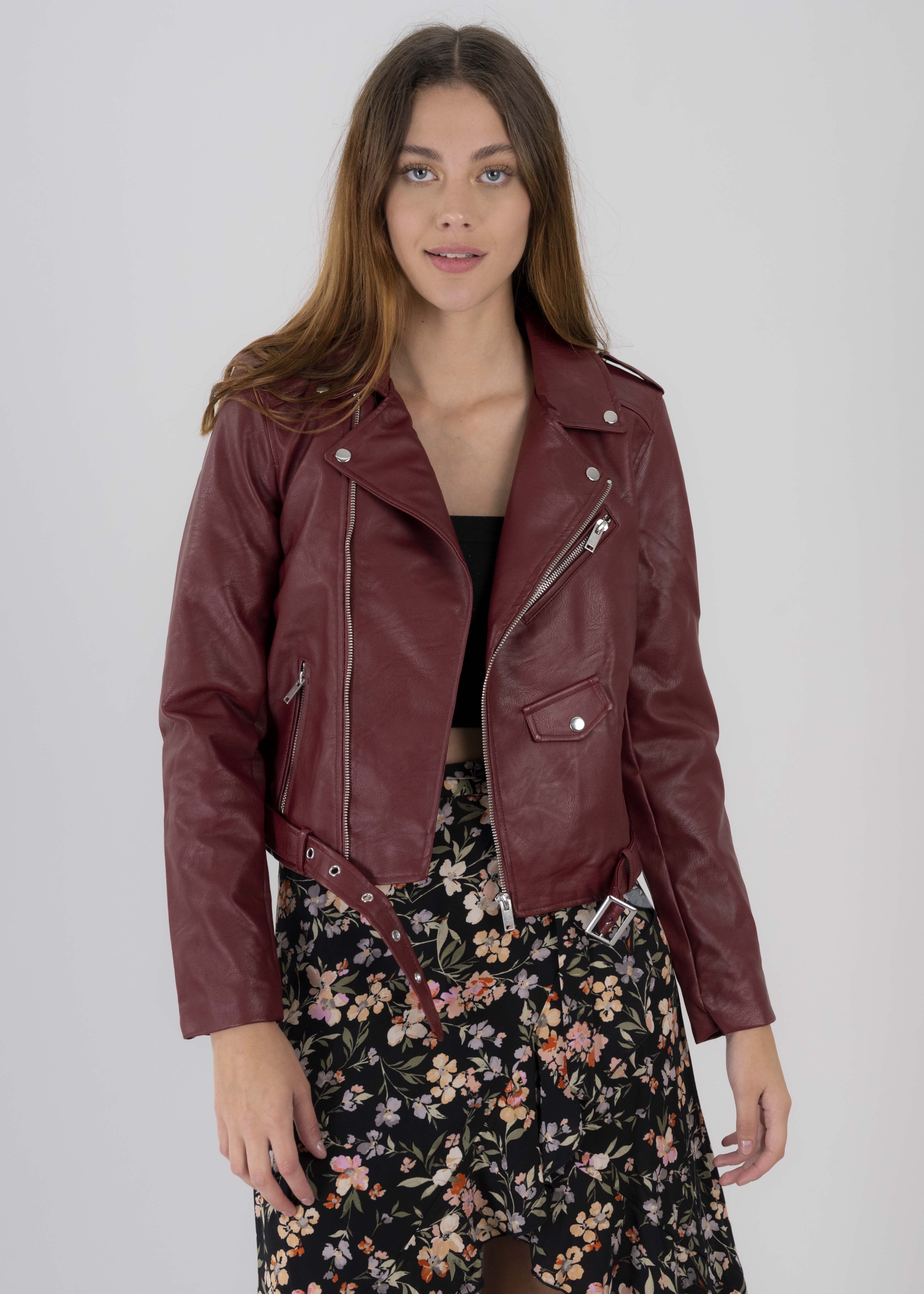 Chamarra biker efecto piel sold by Shasa product image thumbnail 2