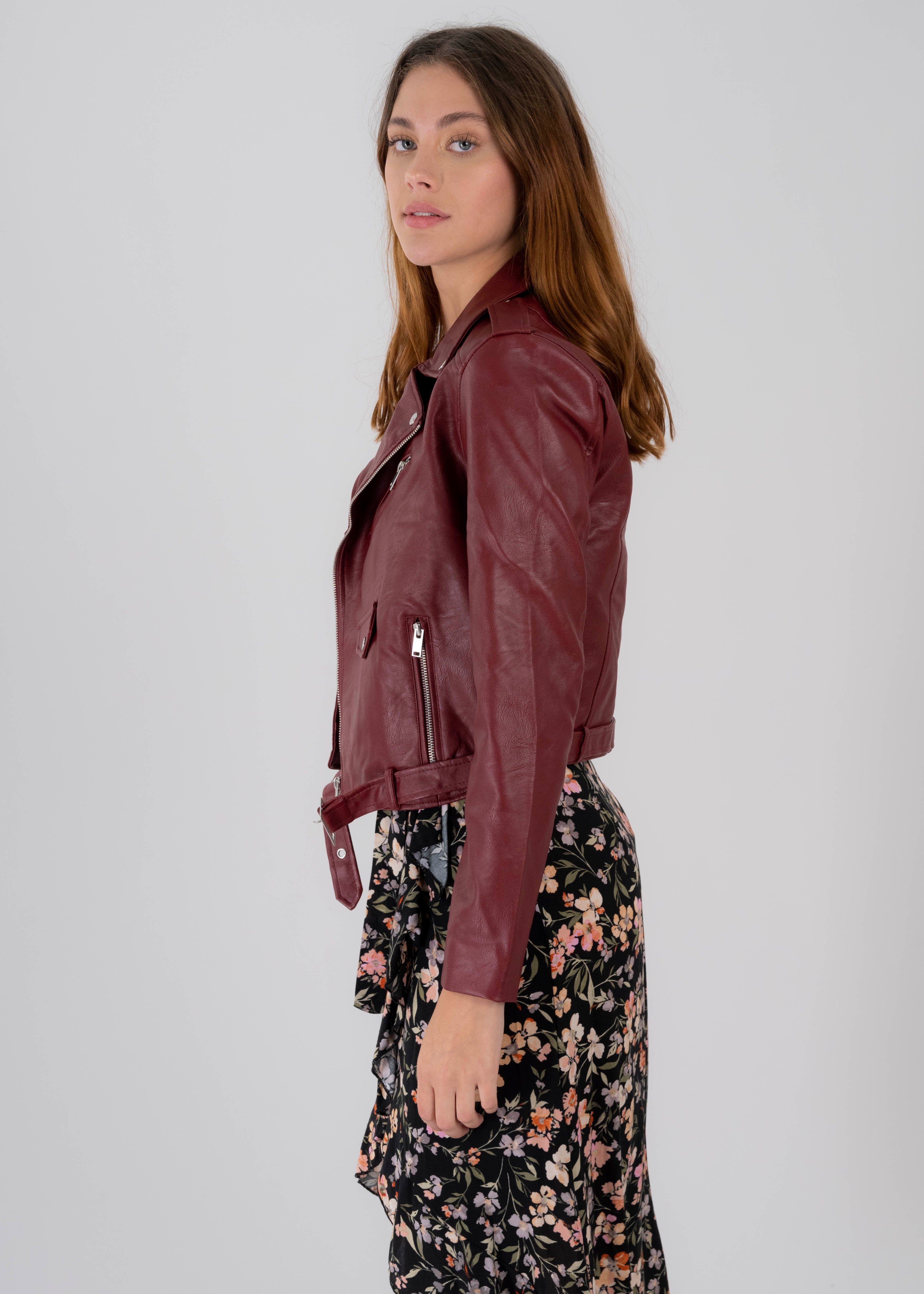 Chamarra biker efecto piel sold by Shasa product image thumbnail 3