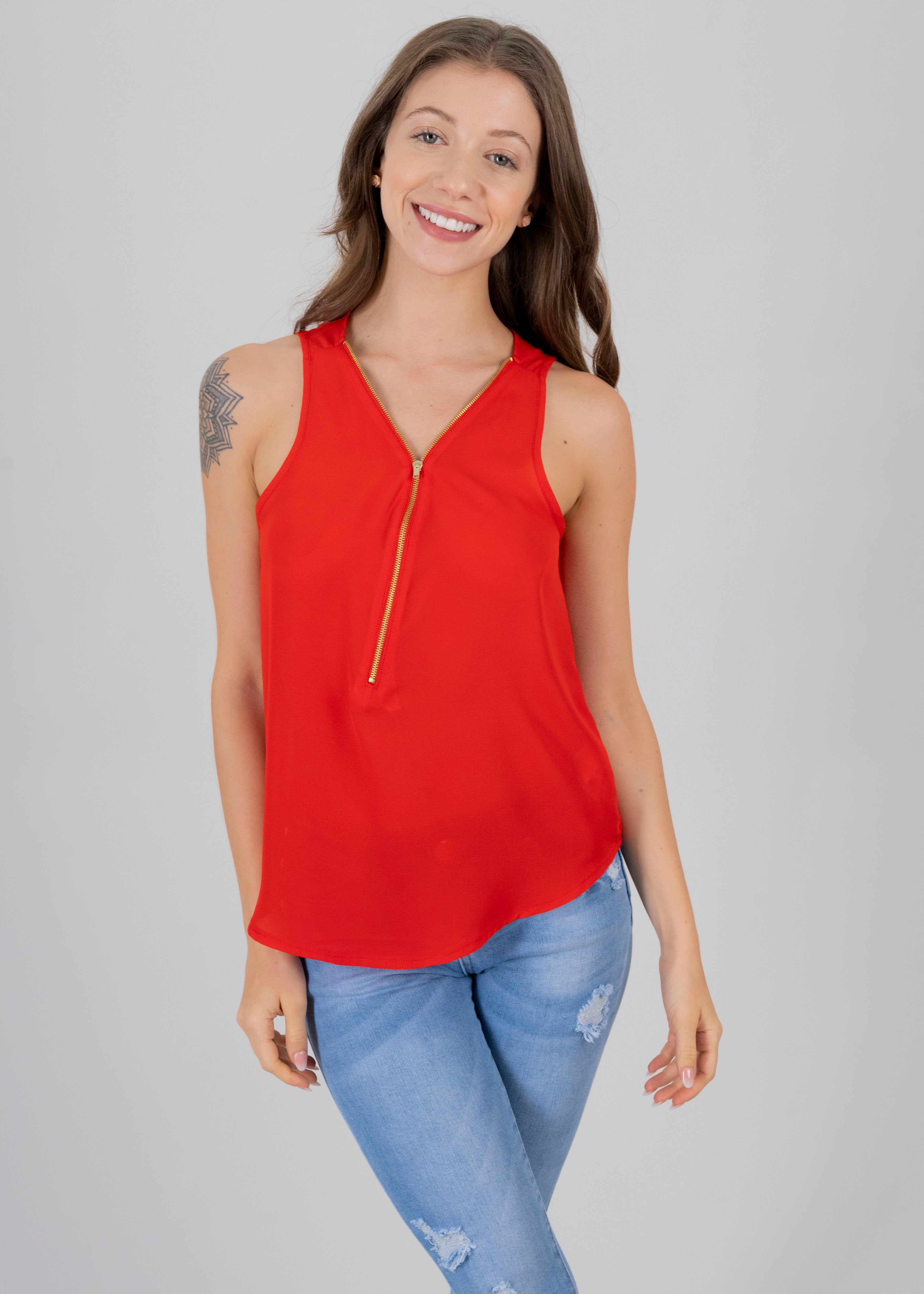 Blusa tirantes cierre delantero sold by Shasa product image thumbnail 2