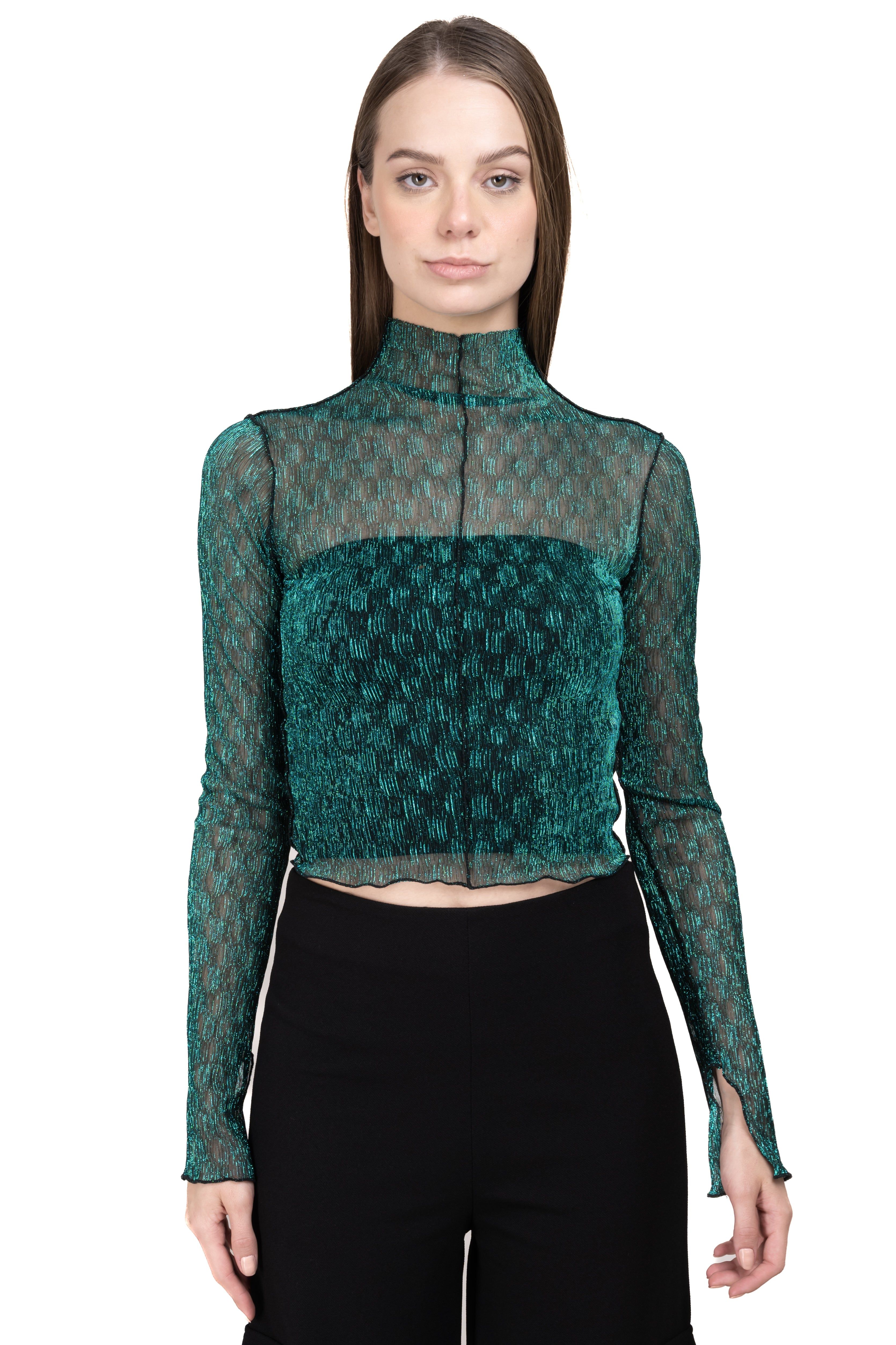 Top mesh textura lúrex sold by Shasa product image thumbnail 2