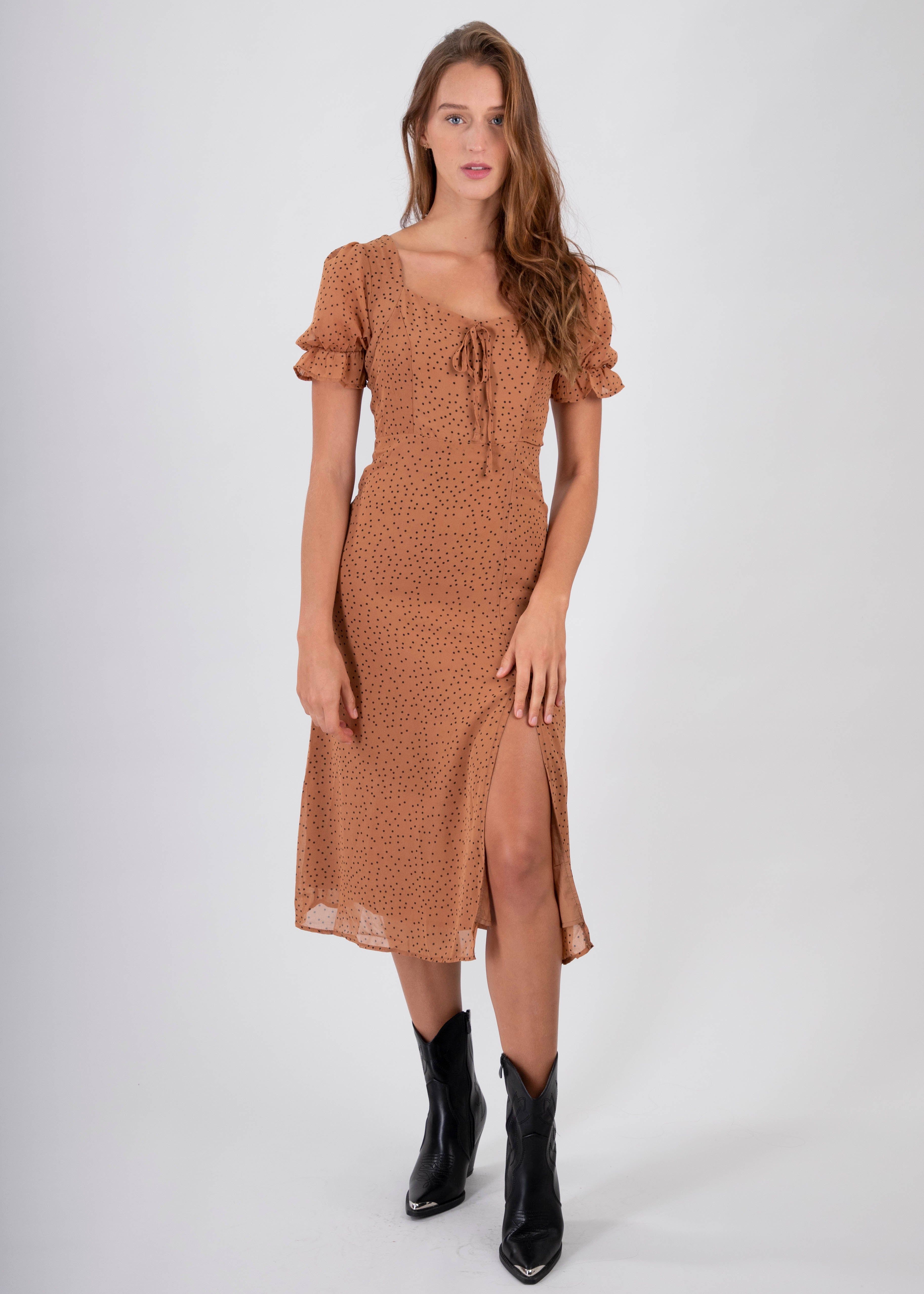 Vestido midi polka dots sold by Shasa product image thumbnail 2