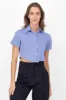 Camisa crop manga corta sold by Shasa