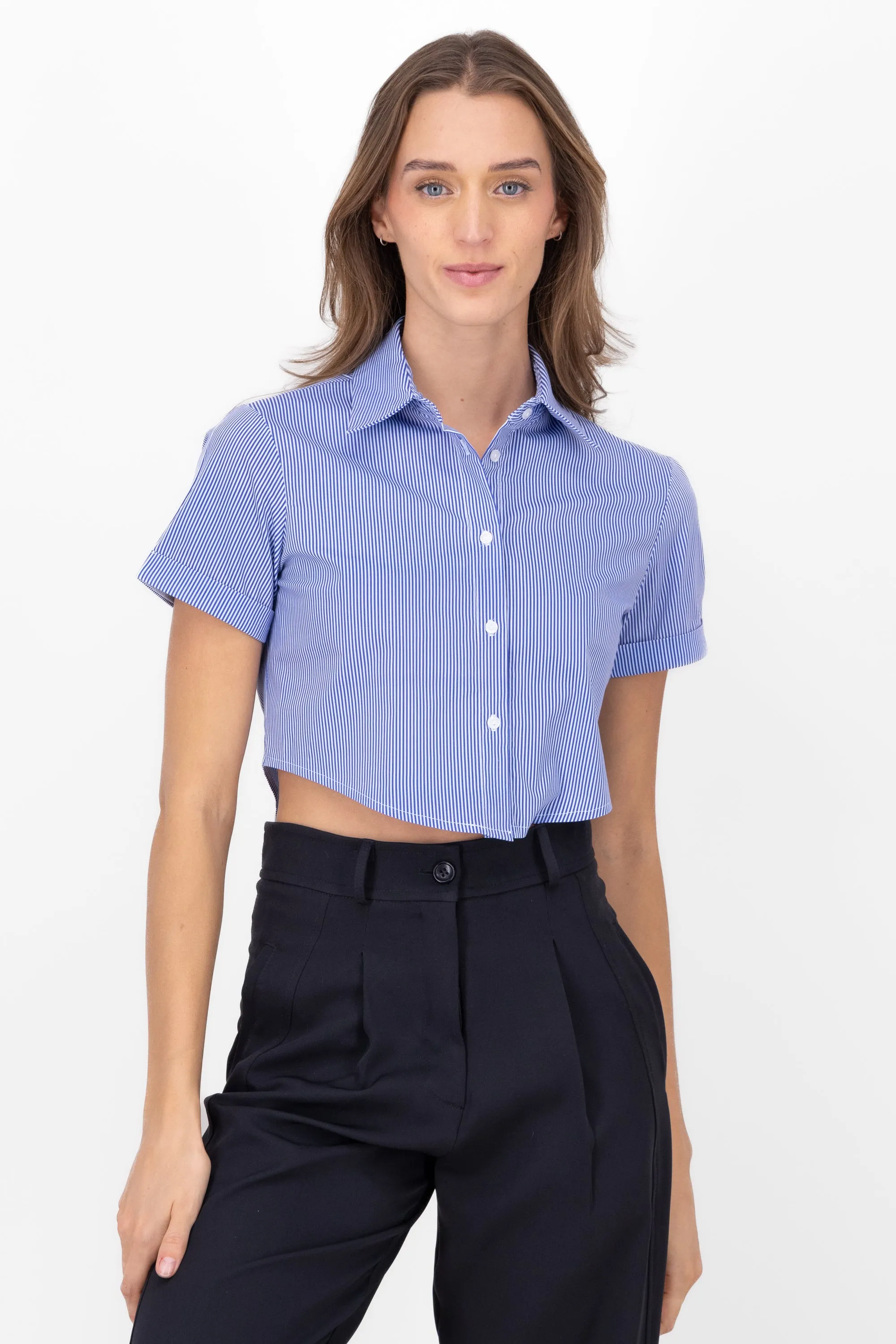 Camisa crop manga corta sold by Shasa product image thumbnail 2