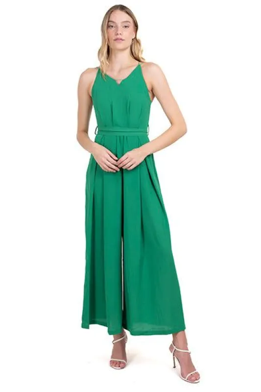 Jumpsuit escote v monocolor sold by Shasa