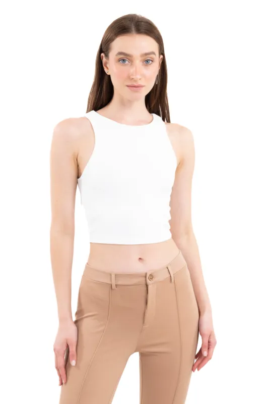 Top acanalado tirantes sold by Shasa