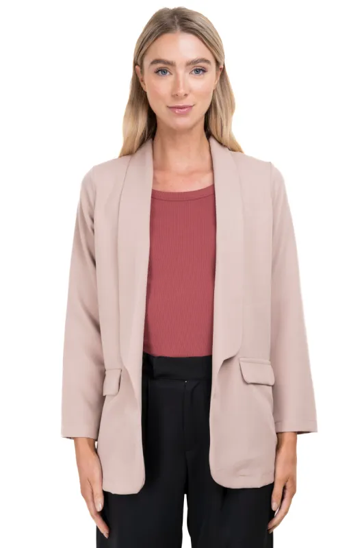 Saco Liso Solapa Recta sold by Shasa
