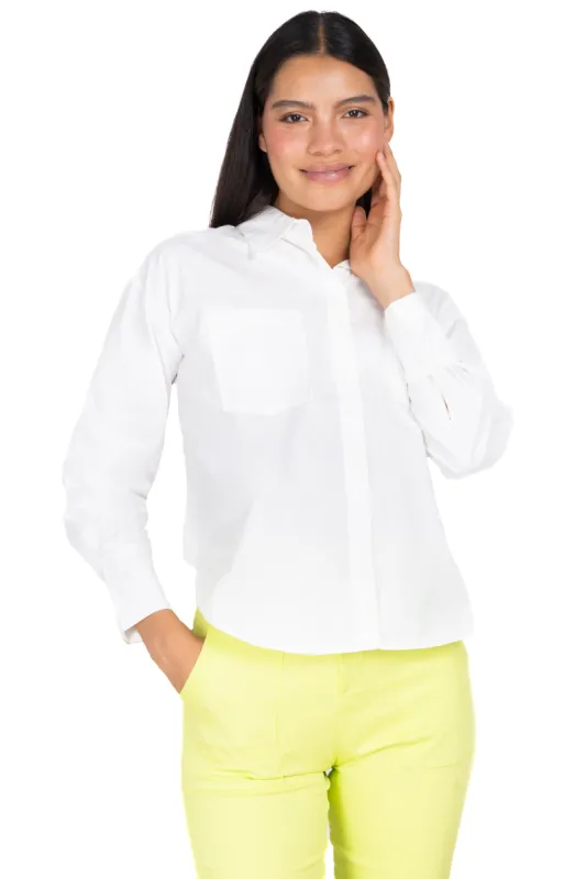 Camisa manga larga dos bolsillos sold by Shasa