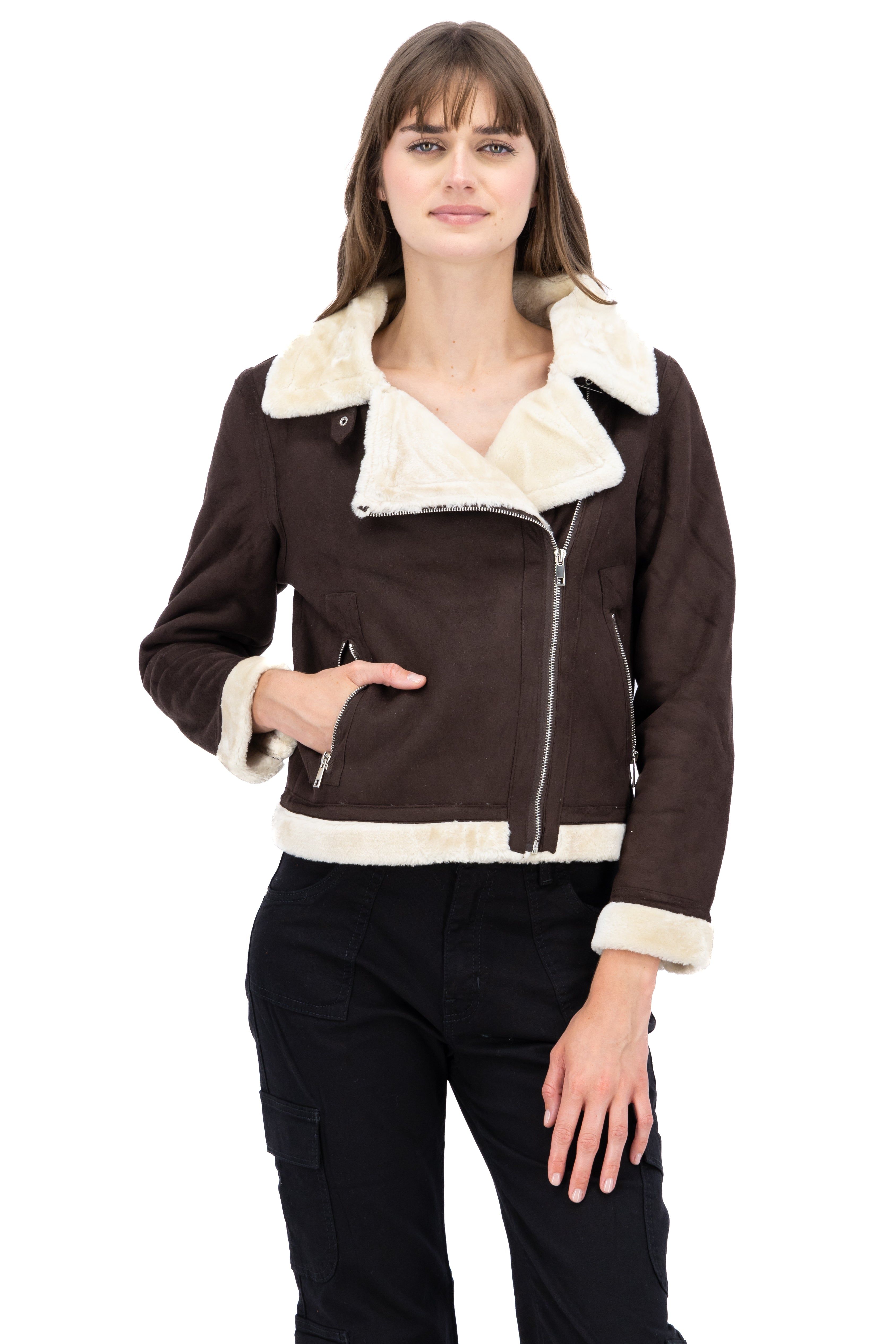 Chamarra biker sherpa sold by Shasa product image thumbnail 5