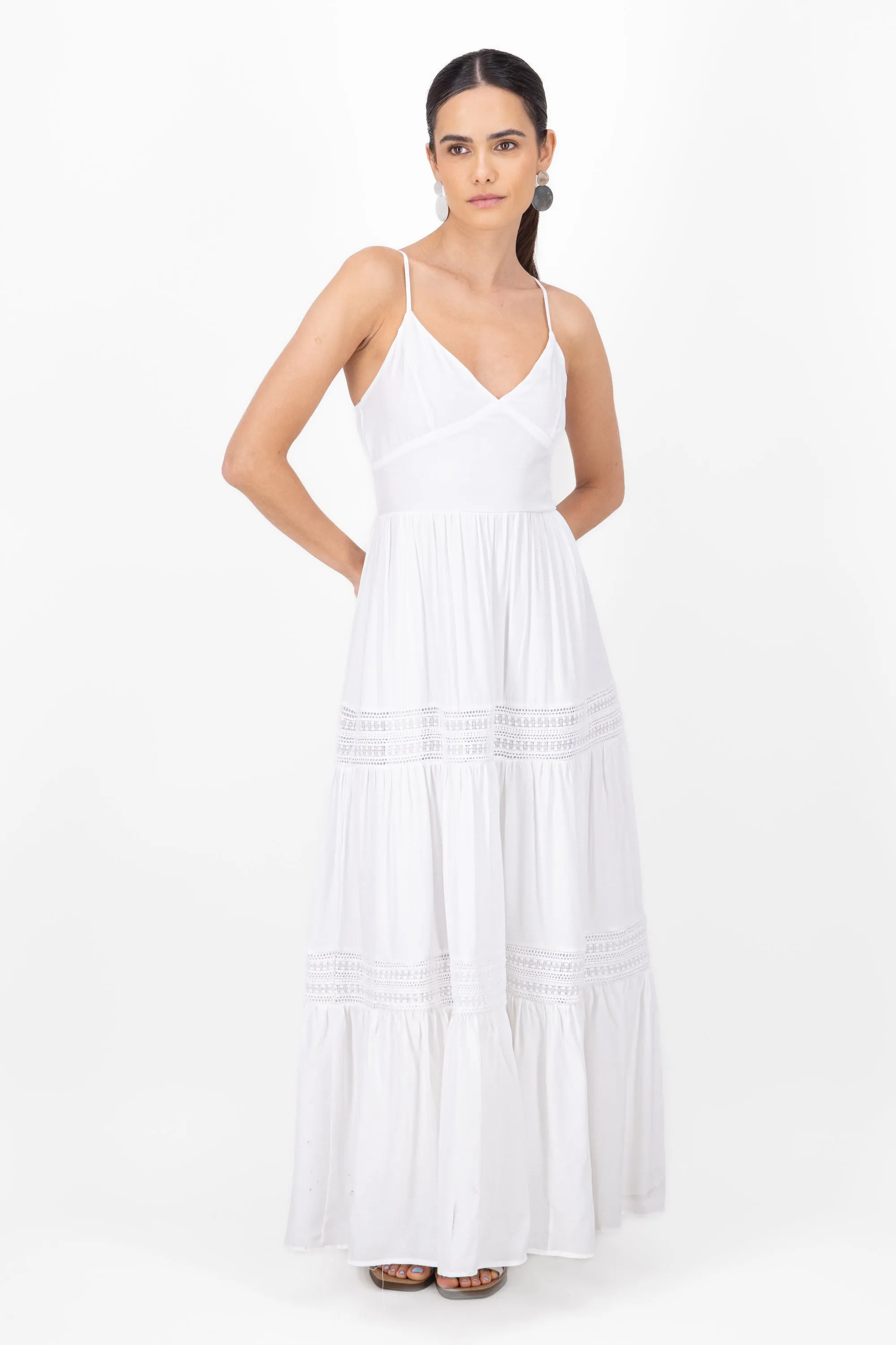 Vestido maxi con tirantes sold by Shasa product image thumbnail 2