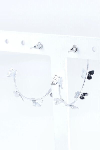 Arracadas metálicas mariposas sold by Shasa product image thumbnail 2