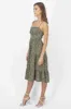 Vestido midi flores sold by Shasa