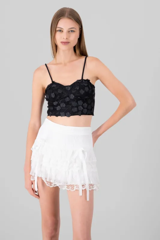 Top corset flores sold by Shasa