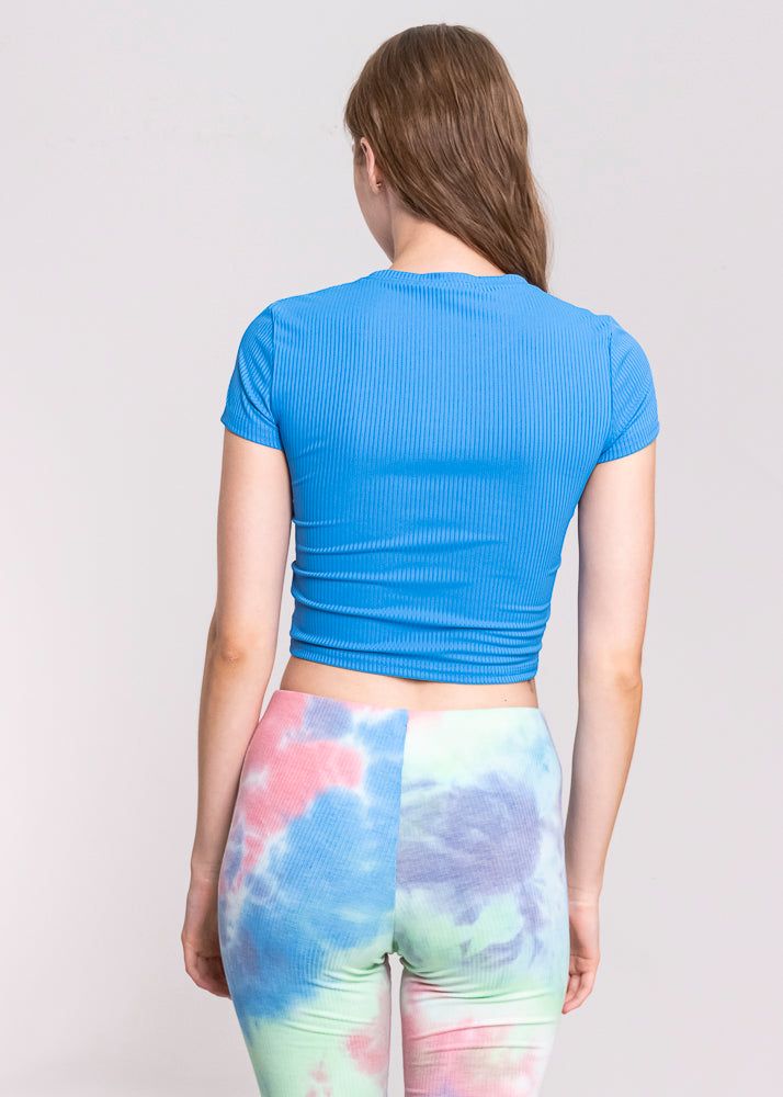 Top manga corta acanalado sold by Shasa product image thumbnail 4