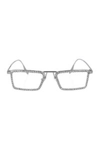 Lentes rectangulares pedrería sold by Shasa