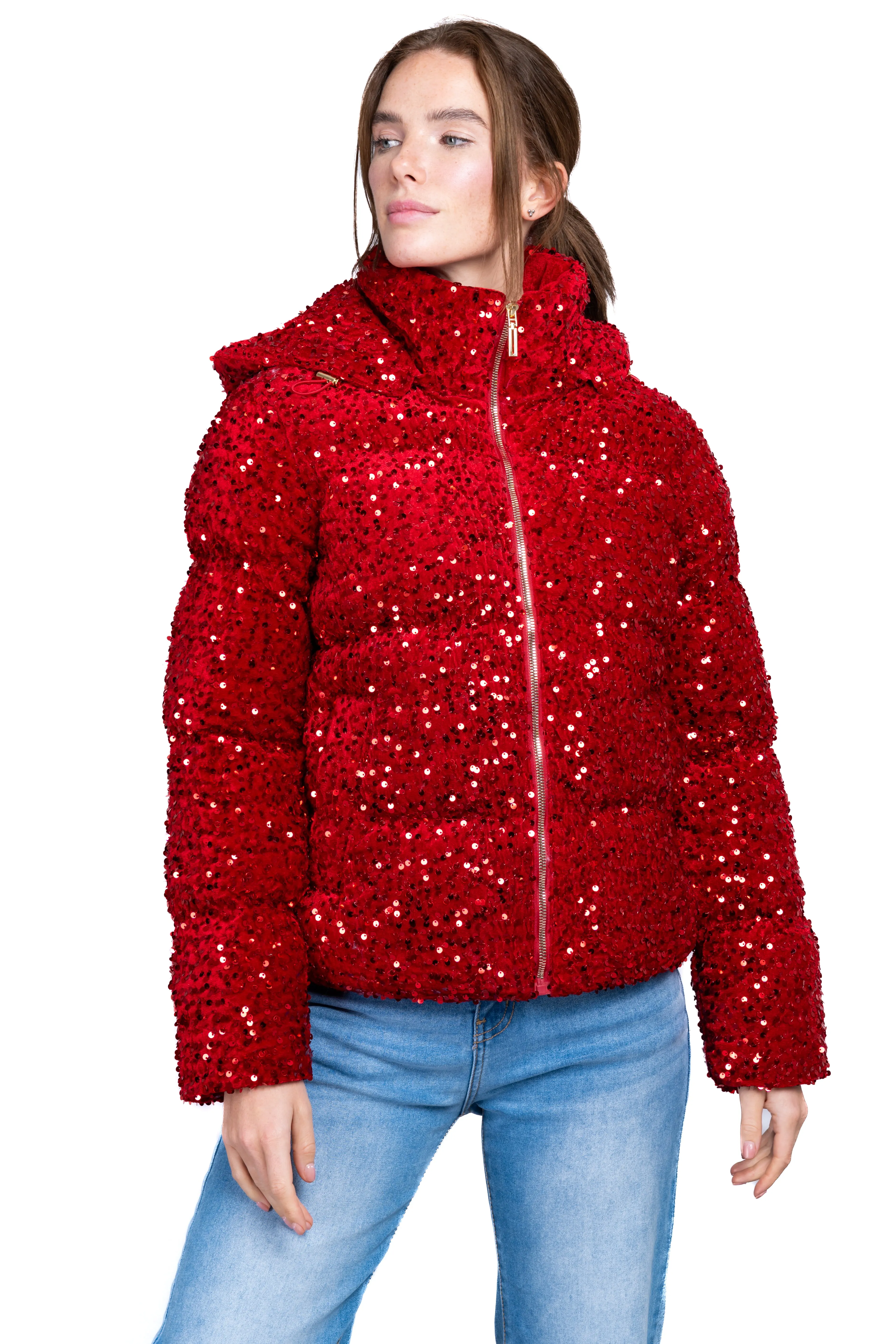 Chamarra capitonada lentejuelas sold by Shasa product image thumbnail 2