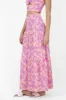 Maxi falda olanes estampada flores sold by Shasa
