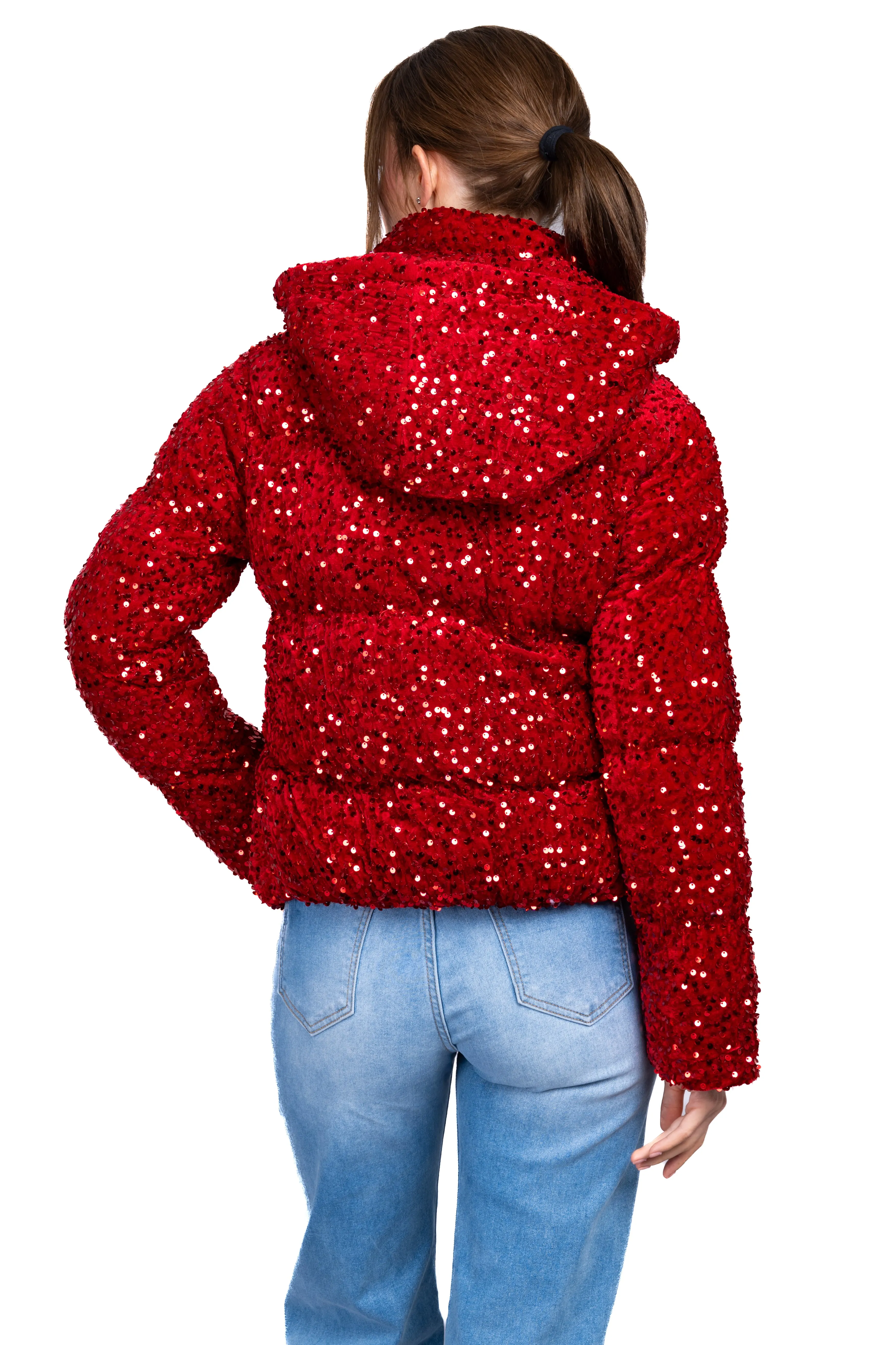 Chamarra capitonada lentejuelas sold by Shasa product image thumbnail 4