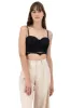 Top con copas encaje flores sold by Shasa