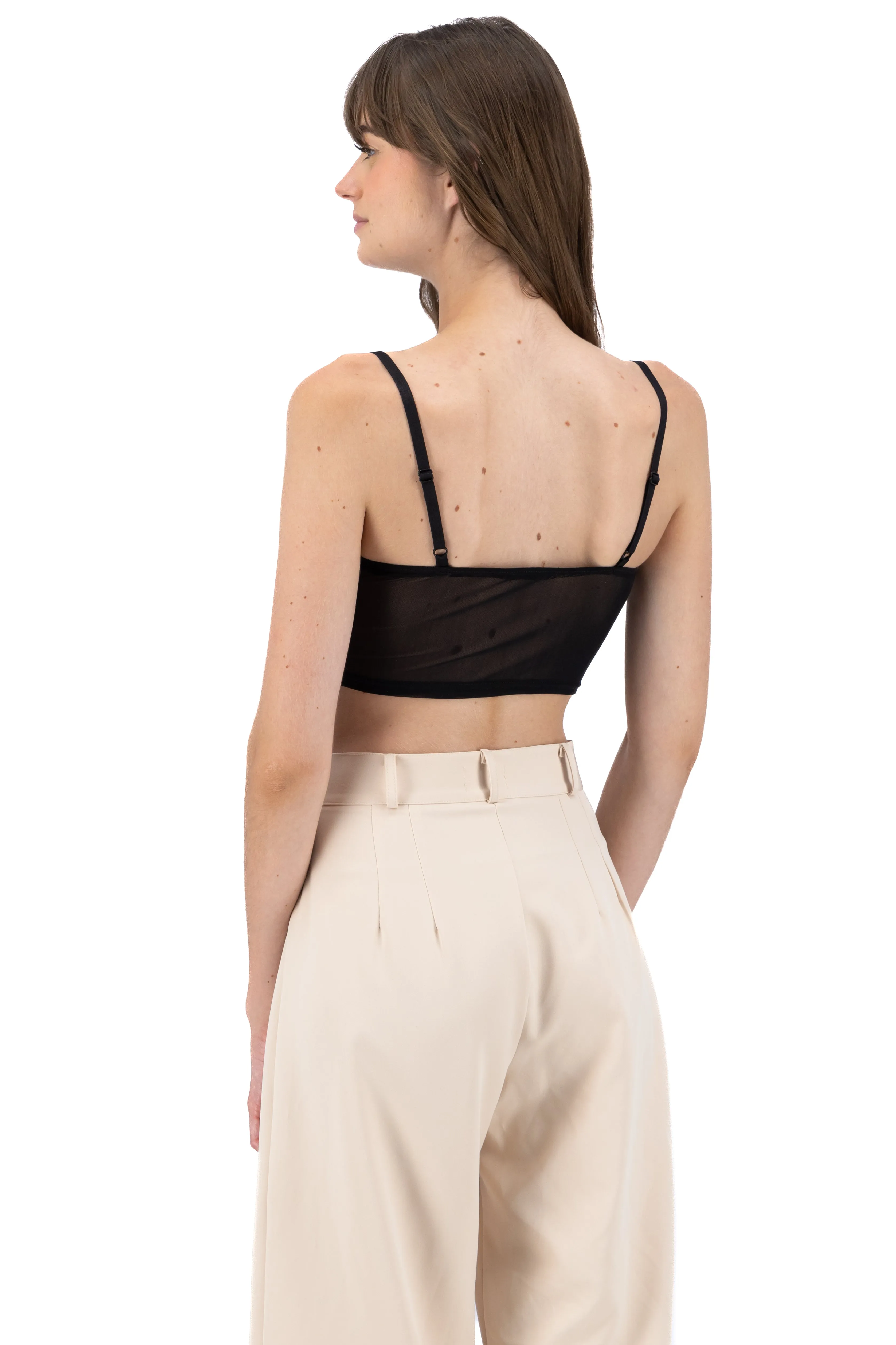 Top con copas encaje flores sold by Shasa product image thumbnail 4