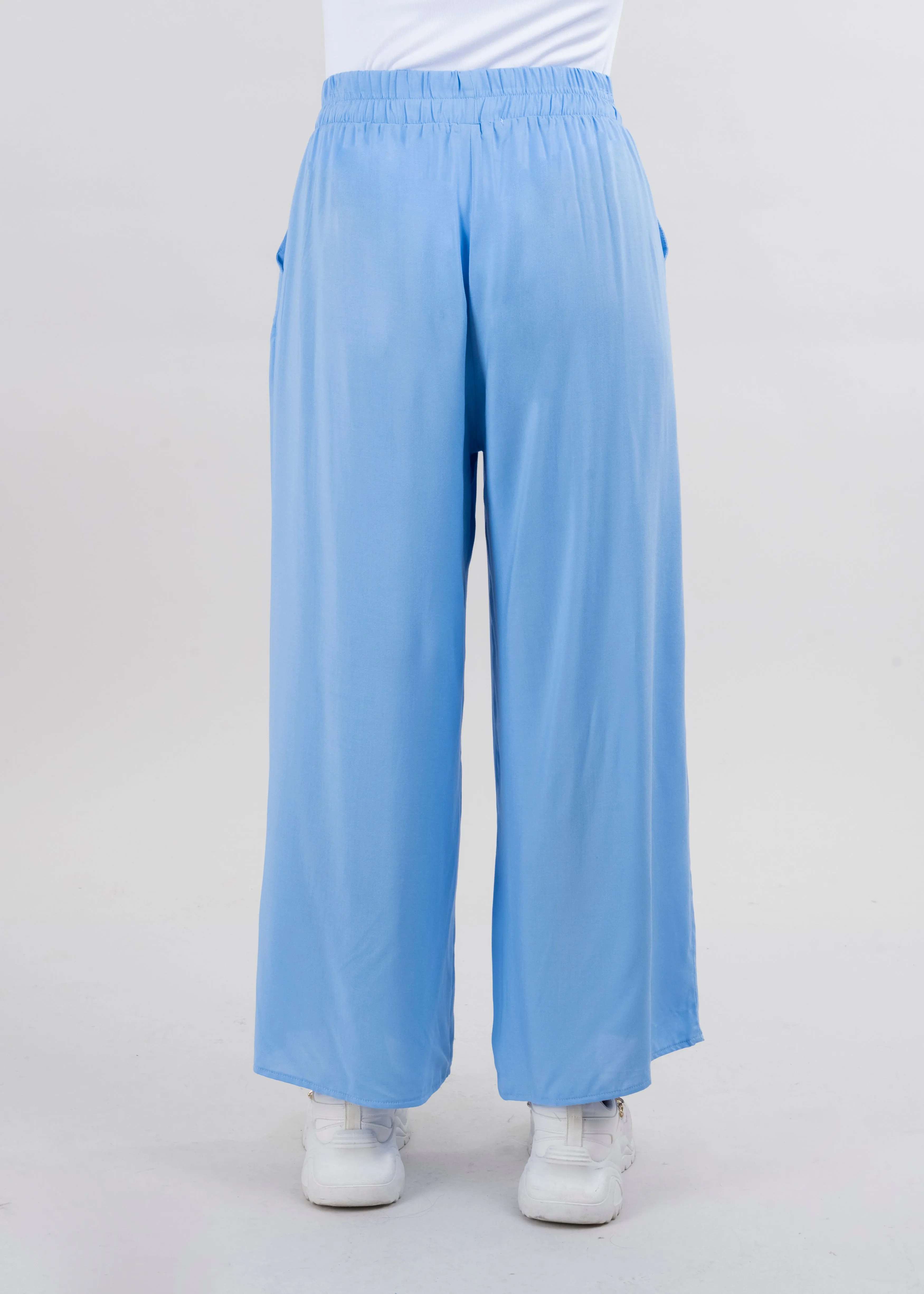 Pantalón Wide Leg Cintura Alta Fruncida sold by Shasa product image thumbnail 4