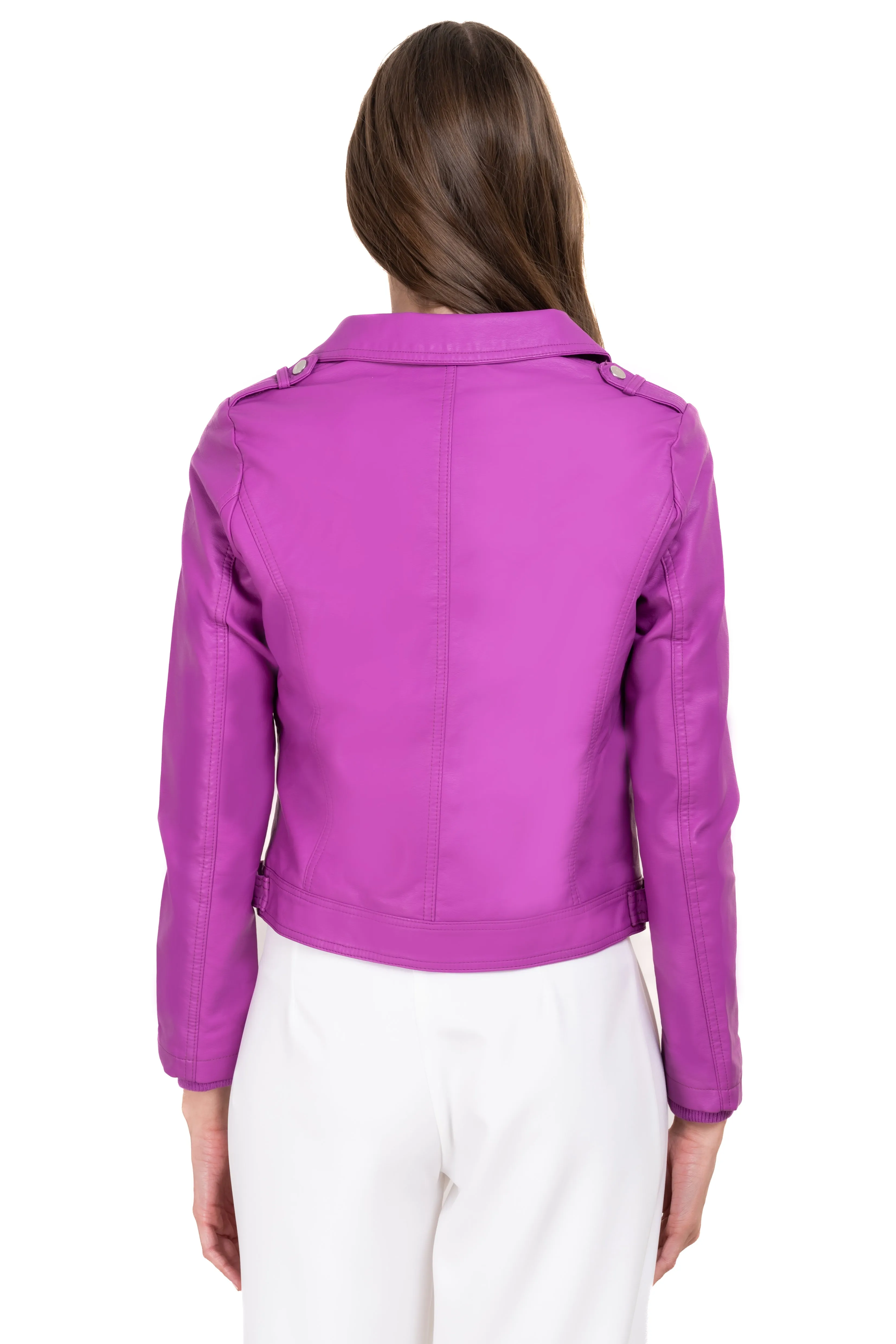 Chamarra biker efecto piel sold by Shasa product image thumbnail 4