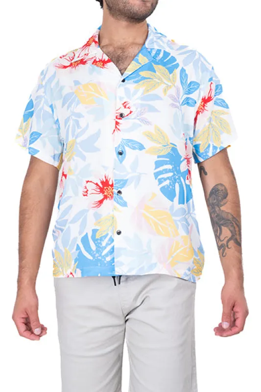 Camisa resort hojas sold by Shasa