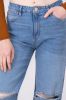 Jeans straight destrucción rodilla sold by Shasa