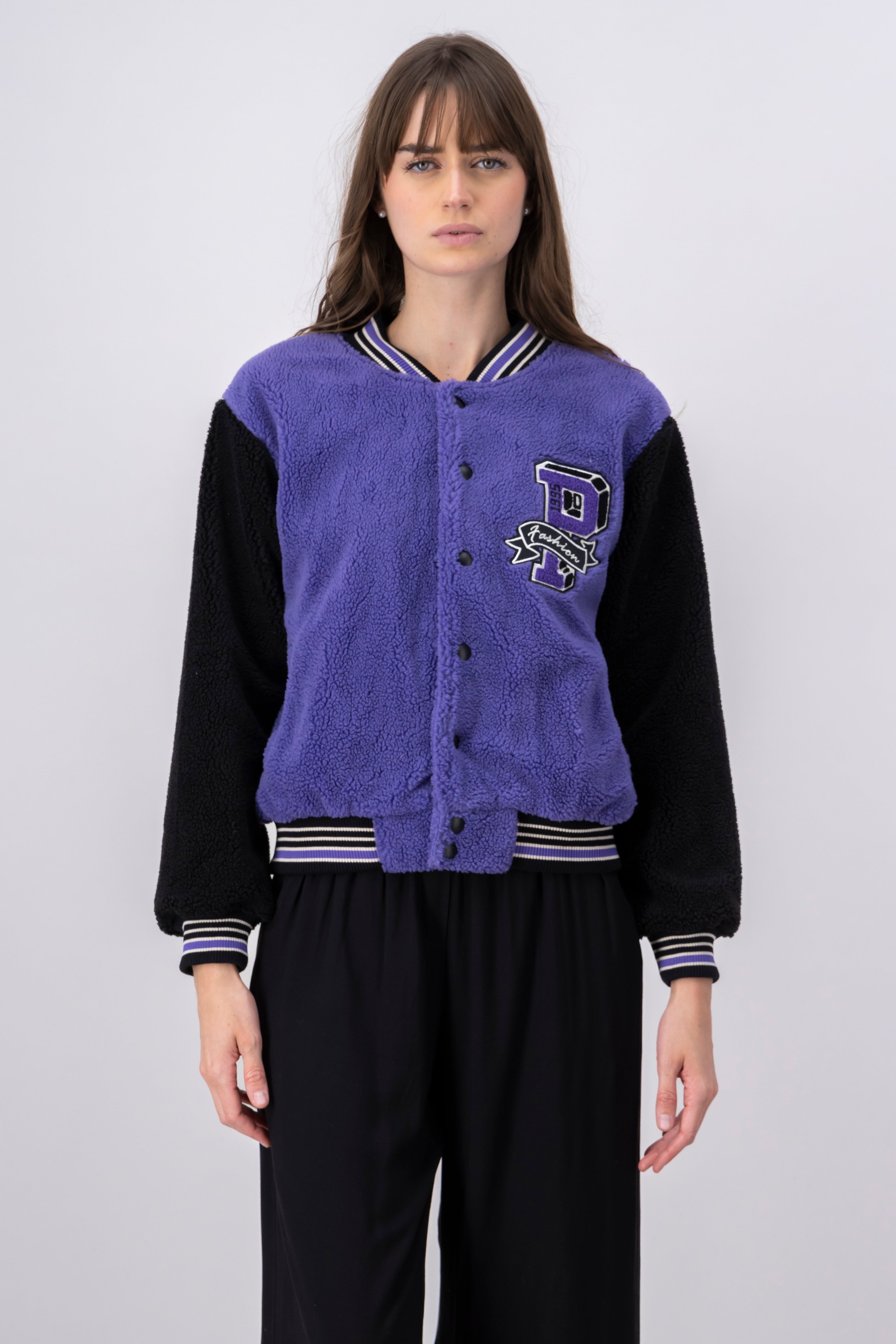 Chamarra bomber peluche parche sold by Shasa product image thumbnail 2