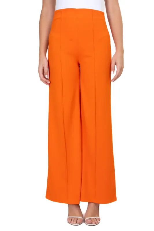 Pantalón Wide Leg Cintura Alta Costuras sold by Shasa