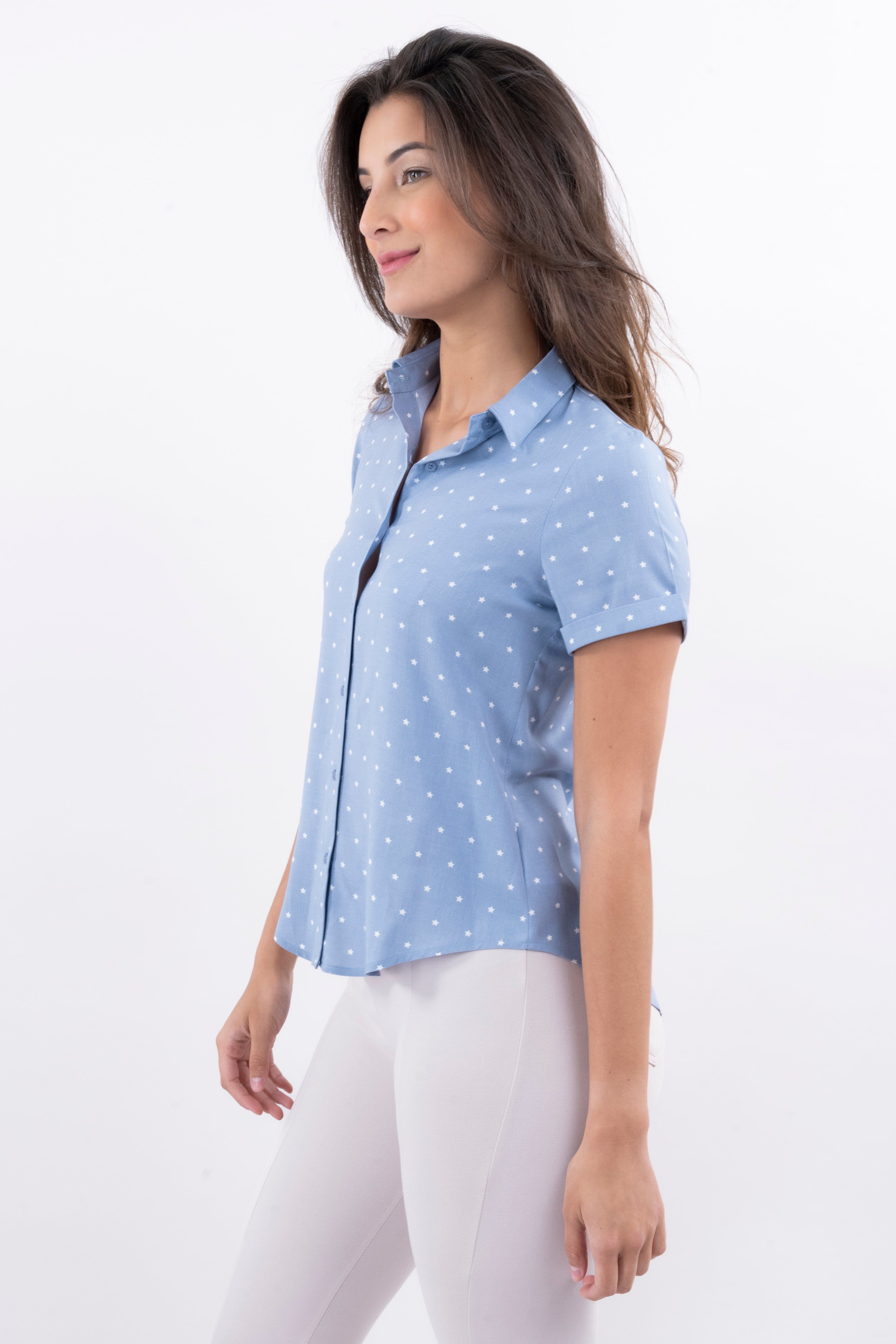 Camisa manga corta estrellas sold by Shasa product image thumbnail 3
