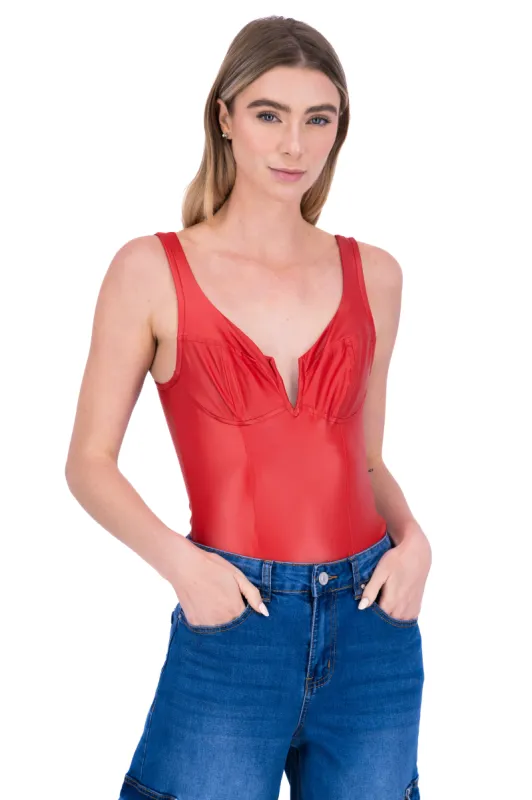 Bodysuit efecto piel abertura escote sold by Shasa