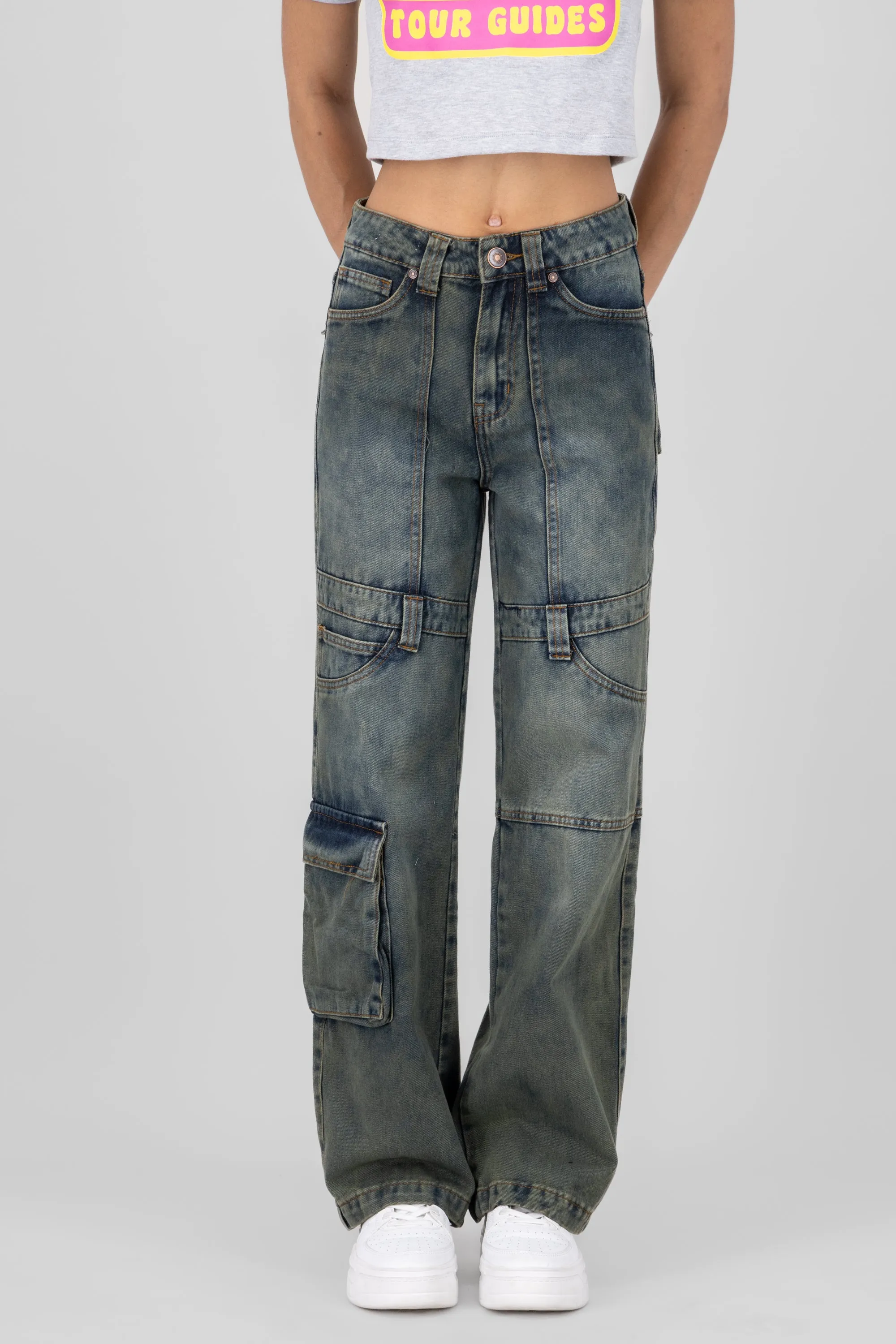Jeans deatalle costuras sold by Shasa product image thumbnail 2