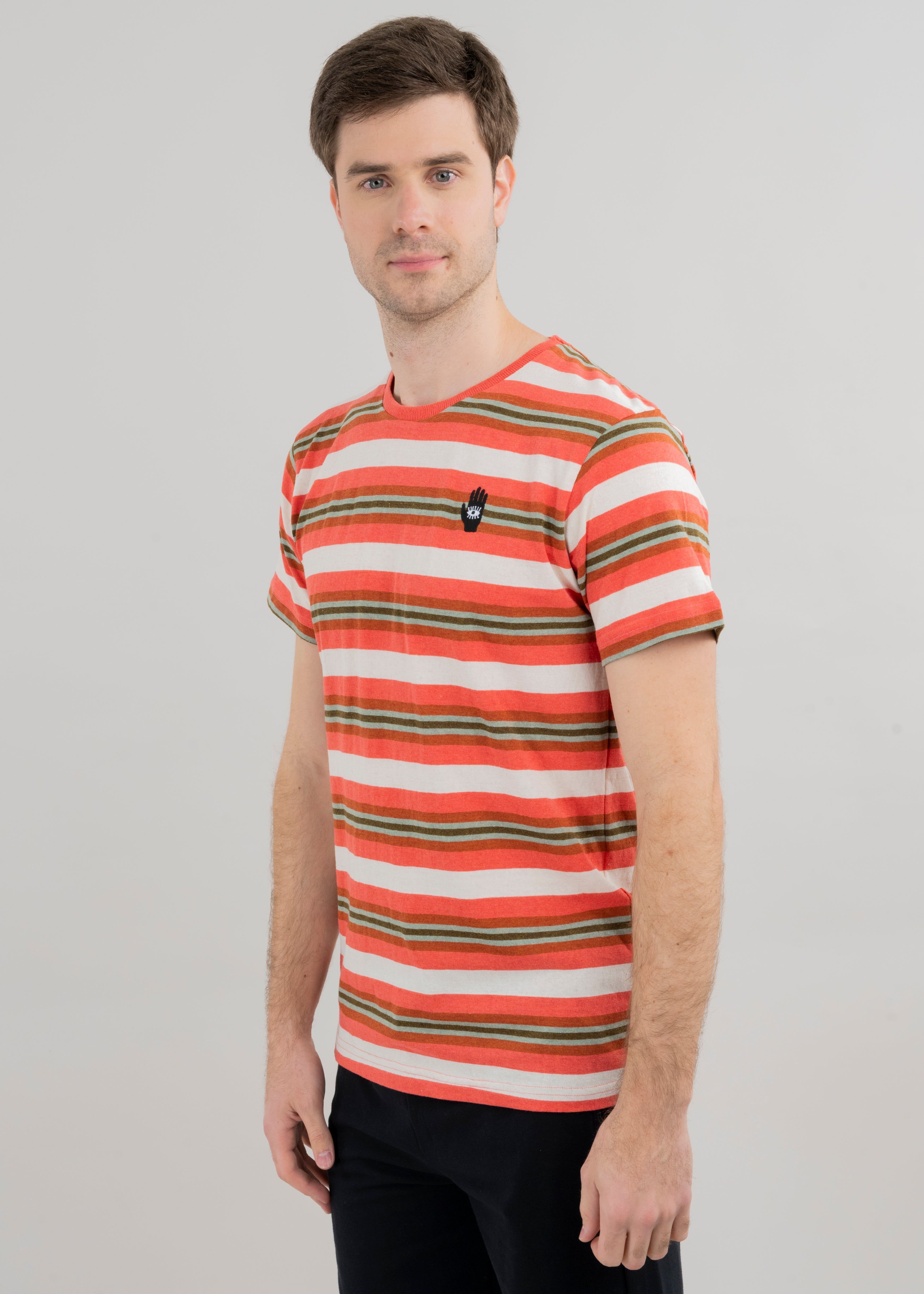 Playera tejido felpa rayas sold by Shasa product image thumbnail 3