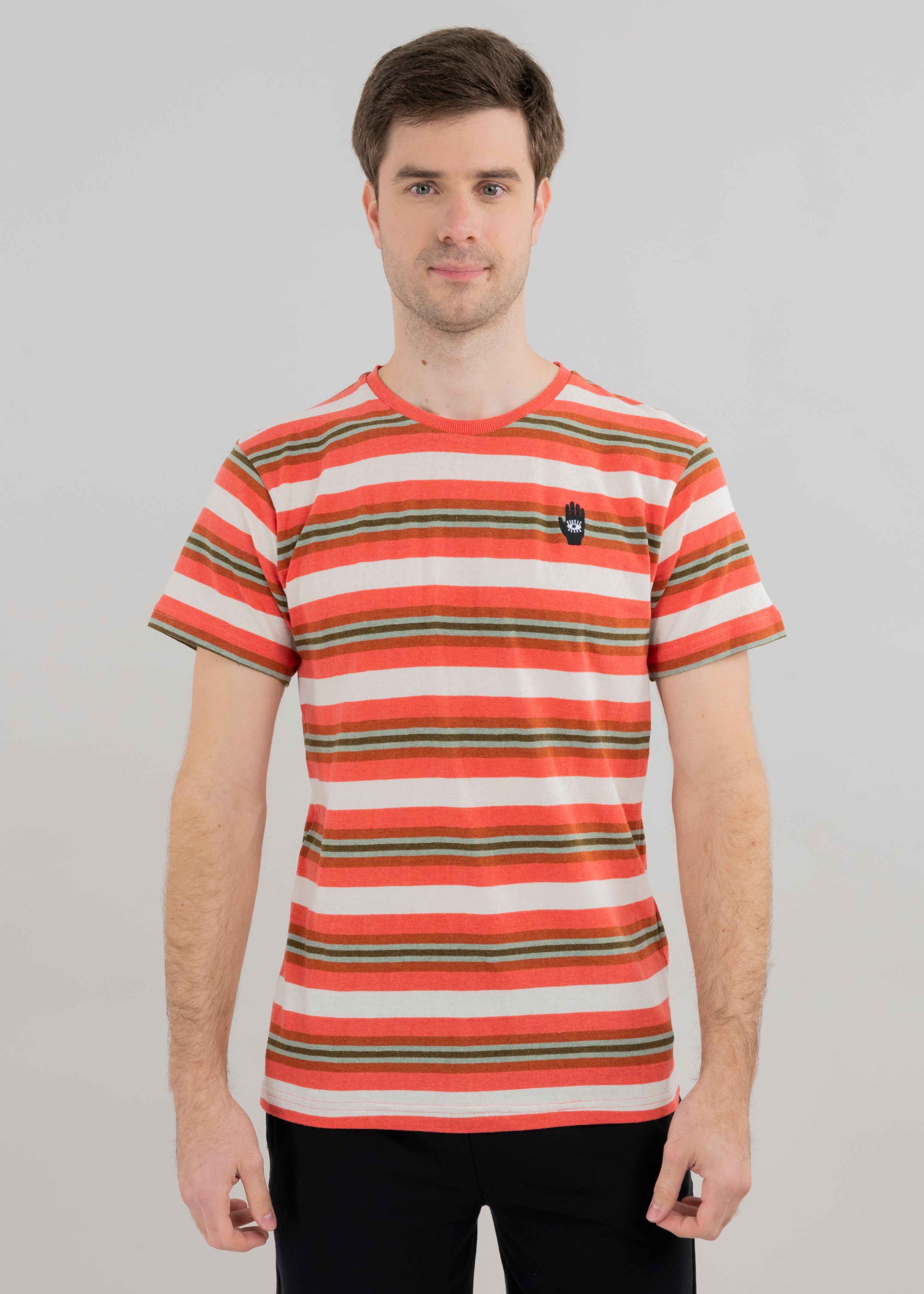 Playera tejido felpa rayas sold by Shasa product image thumbnail 2