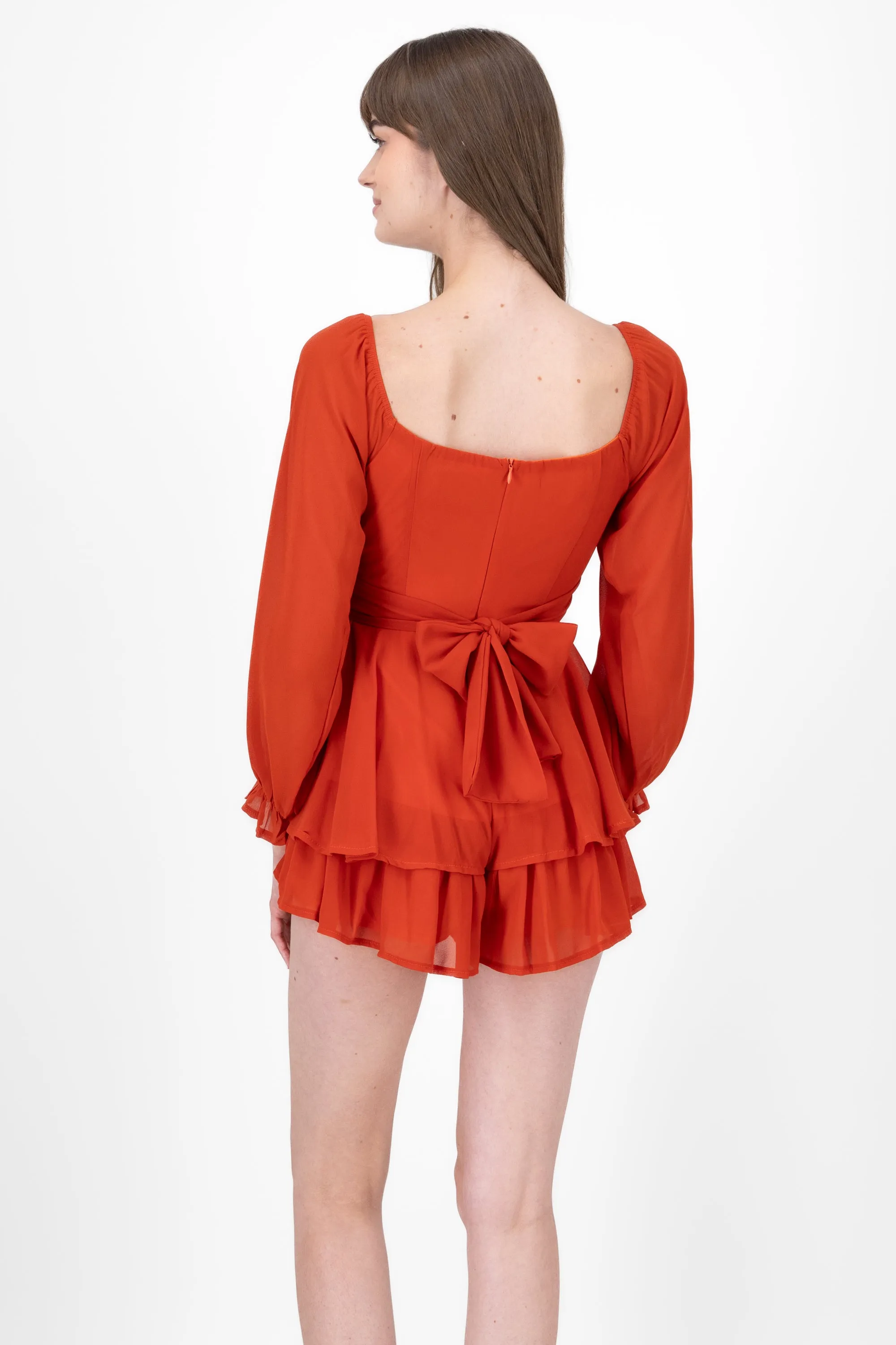 Vestido mini manga larga mesh sold by Shasa product image thumbnail 4