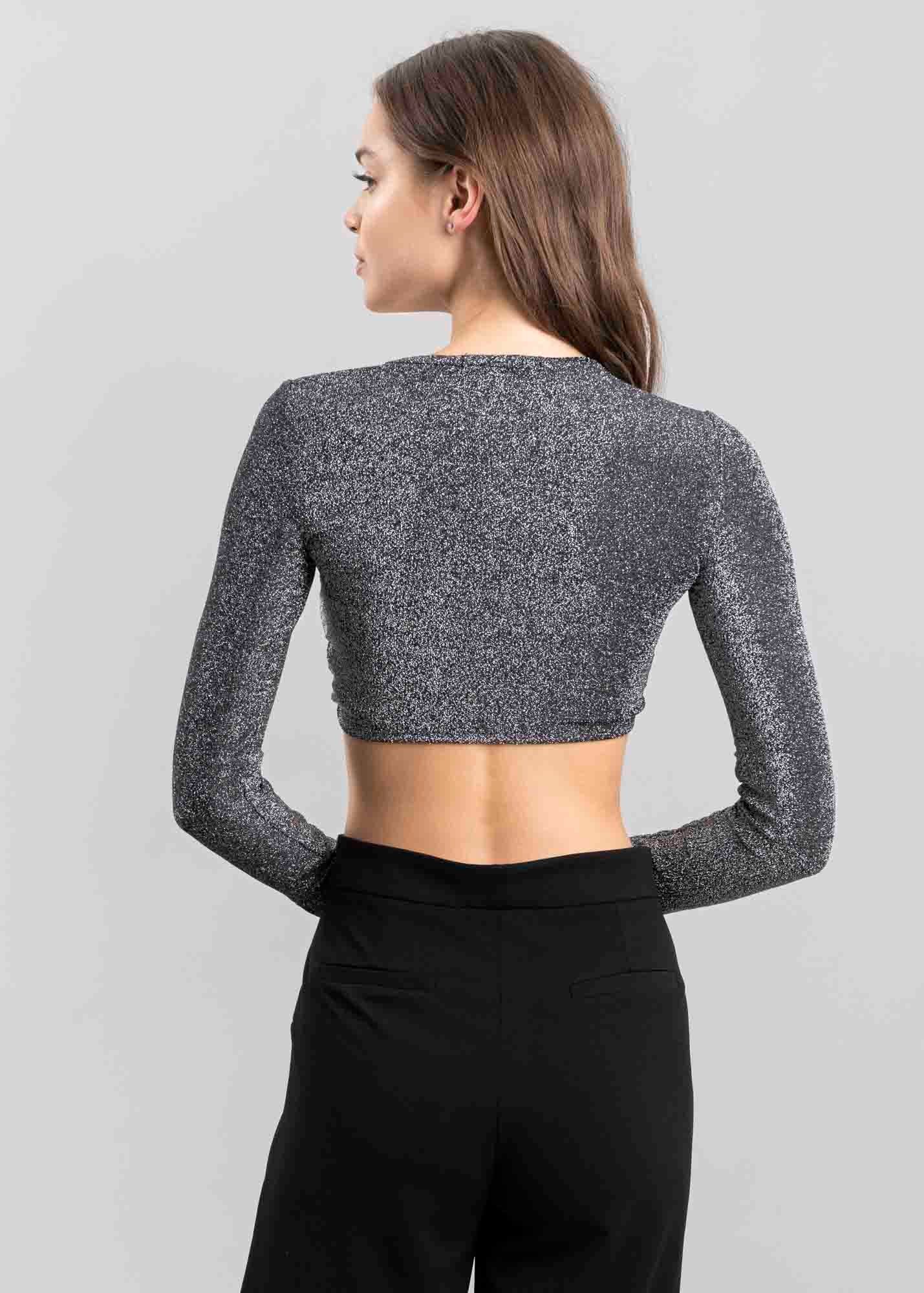 Top manga larga lurex sold by Shasa product image thumbnail 4