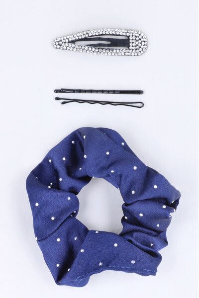Set 4 accesorios cabello scrunchie sold by Shasa product image thumbnail 3