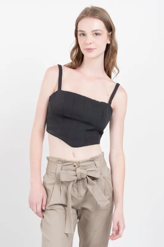 Top corset tirantes liso sold by Shasa