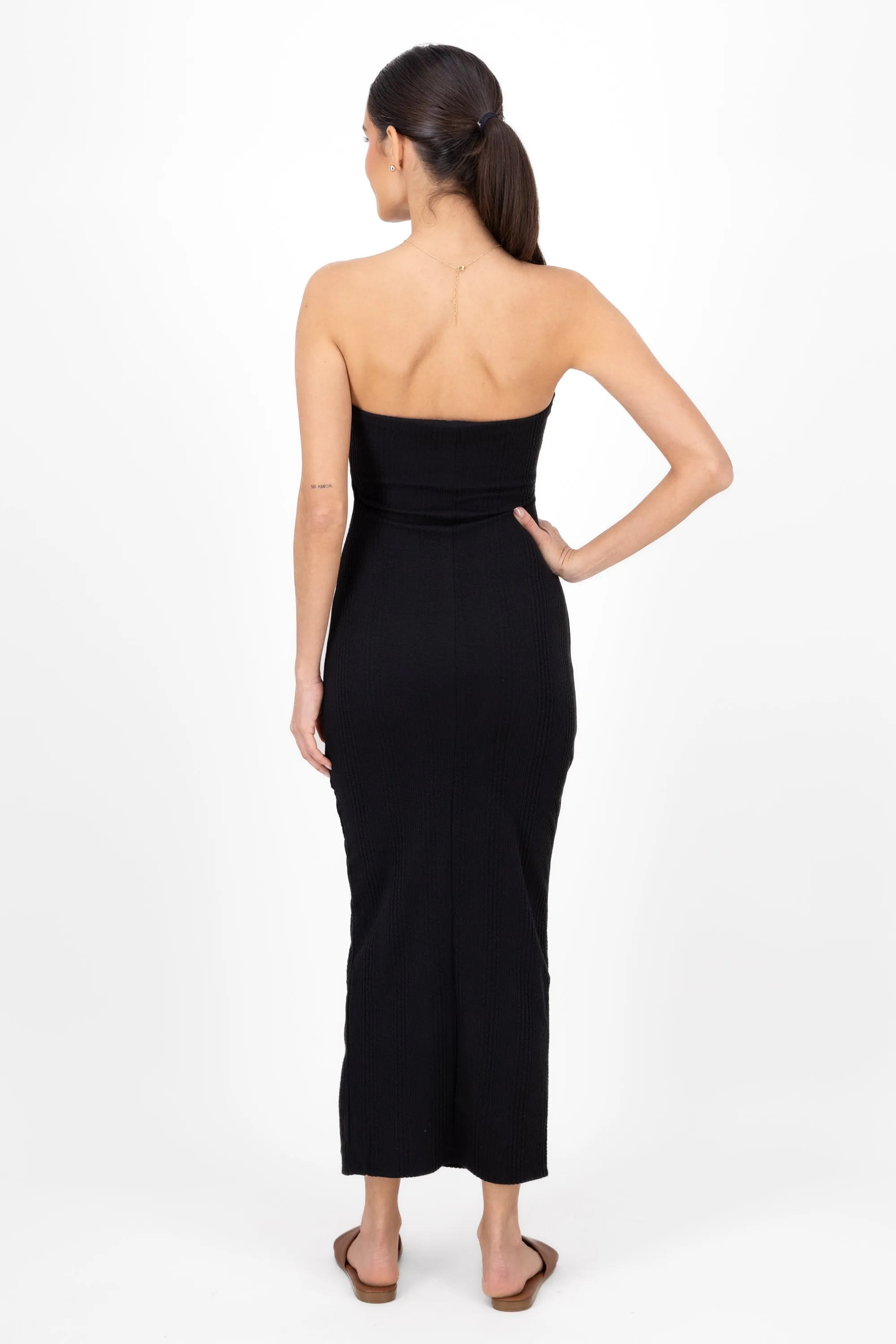Vestido strapless textura sold by Shasa product image thumbnail 4