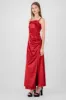 Vestido maxi detalle varillas sold by Shasa