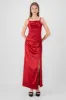 Vestido maxi detalle varillas sold by Shasa