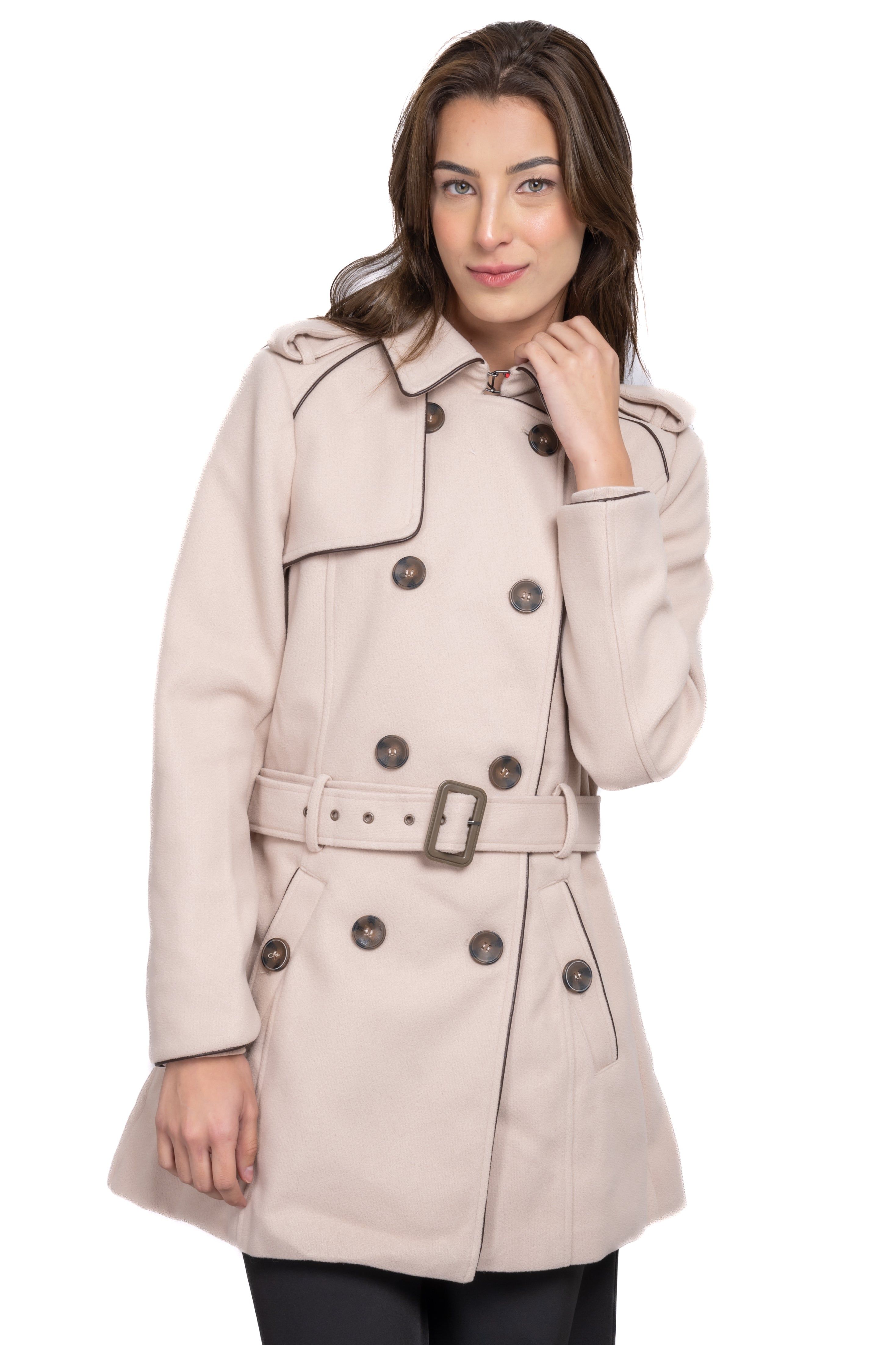 Gabardina botones cinturón sold by Shasa product image thumbnail 5