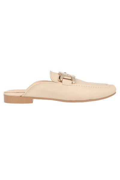 Loafer mula efecto piel hebilla sold by Shasa