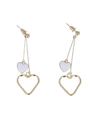 Aretes Largos Corazón sold by Shasa