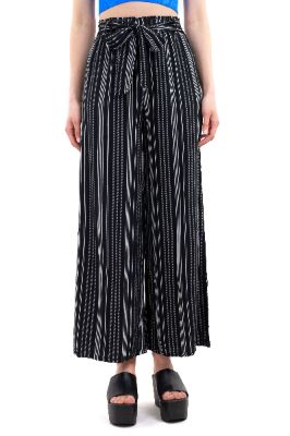 Pantalón wide leg cinturón rayas sold by Shasa