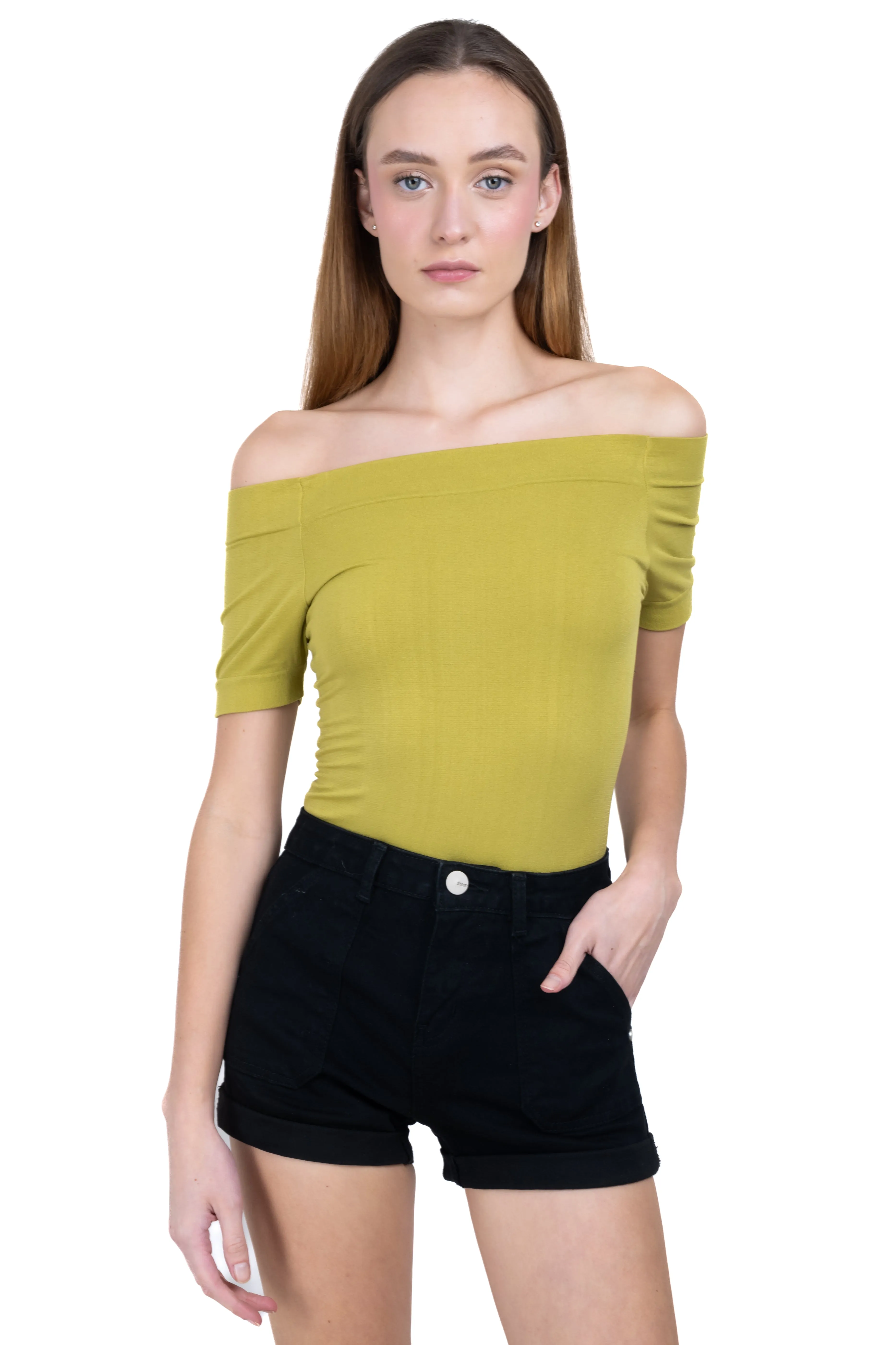 Bodysuit Liso Hombros Descubiertos sold by Shasa product image thumbnail 2