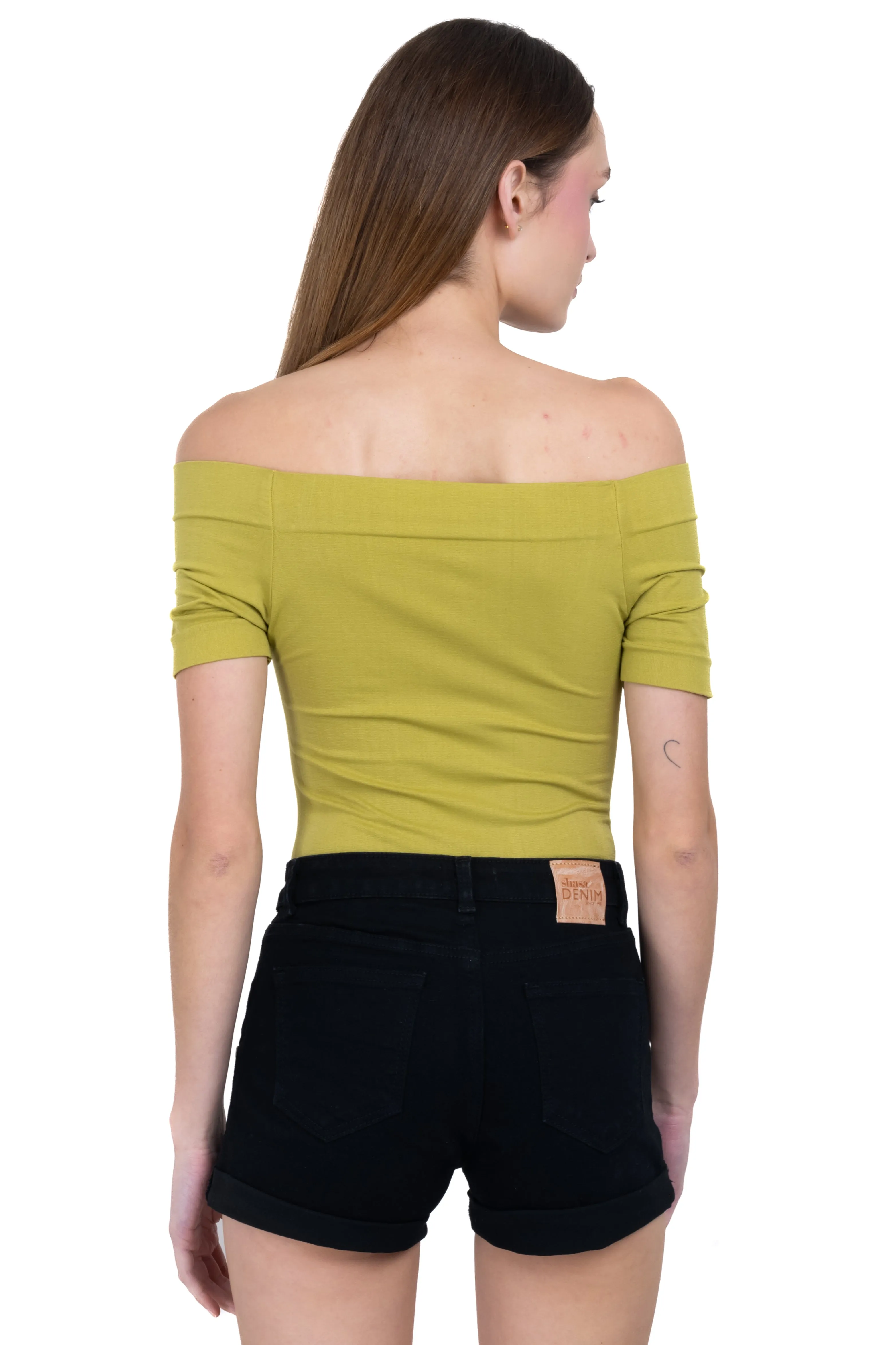 Bodysuit Liso Hombros Descubiertos sold by Shasa product image thumbnail 4