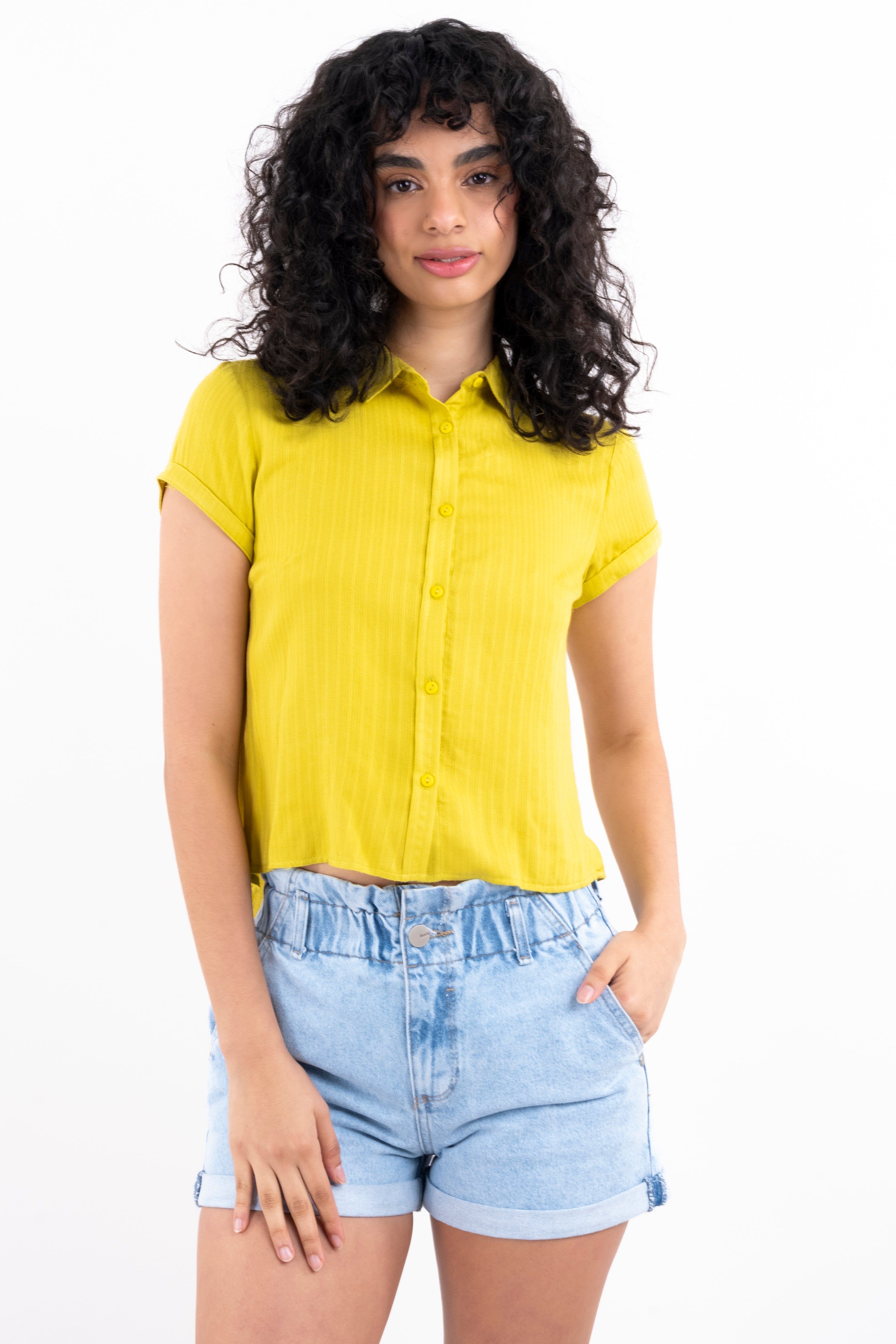 Blusa amplia bajo asimétrico rayas sold by Shasa product image thumbnail 2