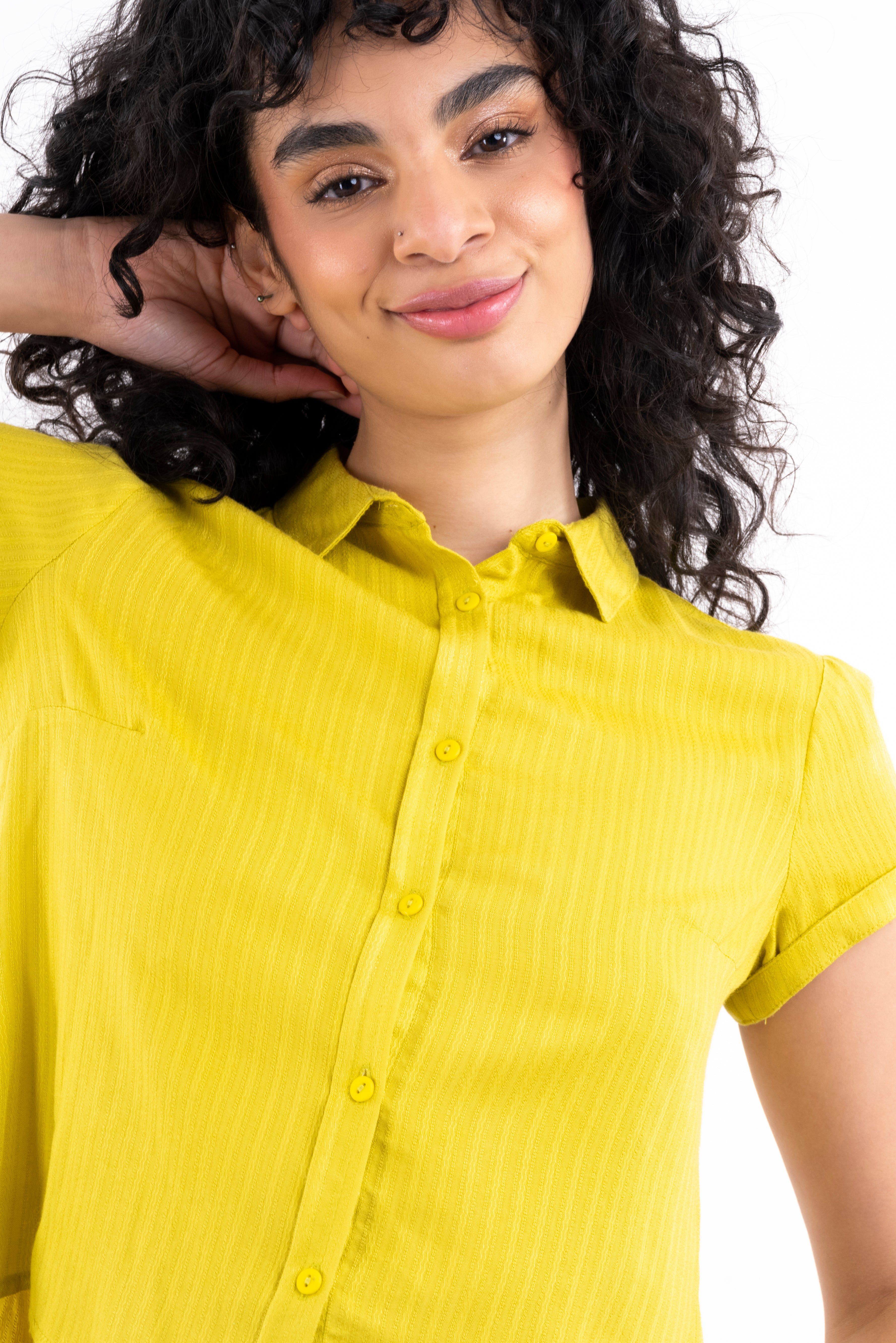 Blusa amplia bajo asimétrico rayas sold by Shasa product image thumbnail 5